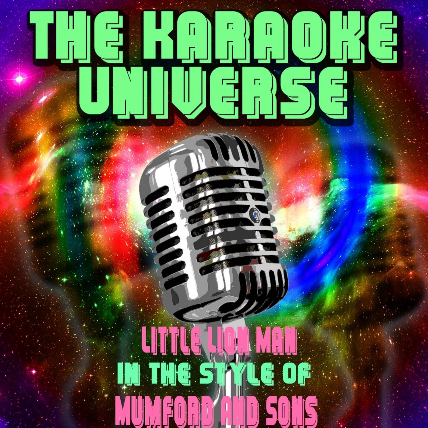 Little Lion Man (Karaoke Version) (In the Style of Mumford And Sons)