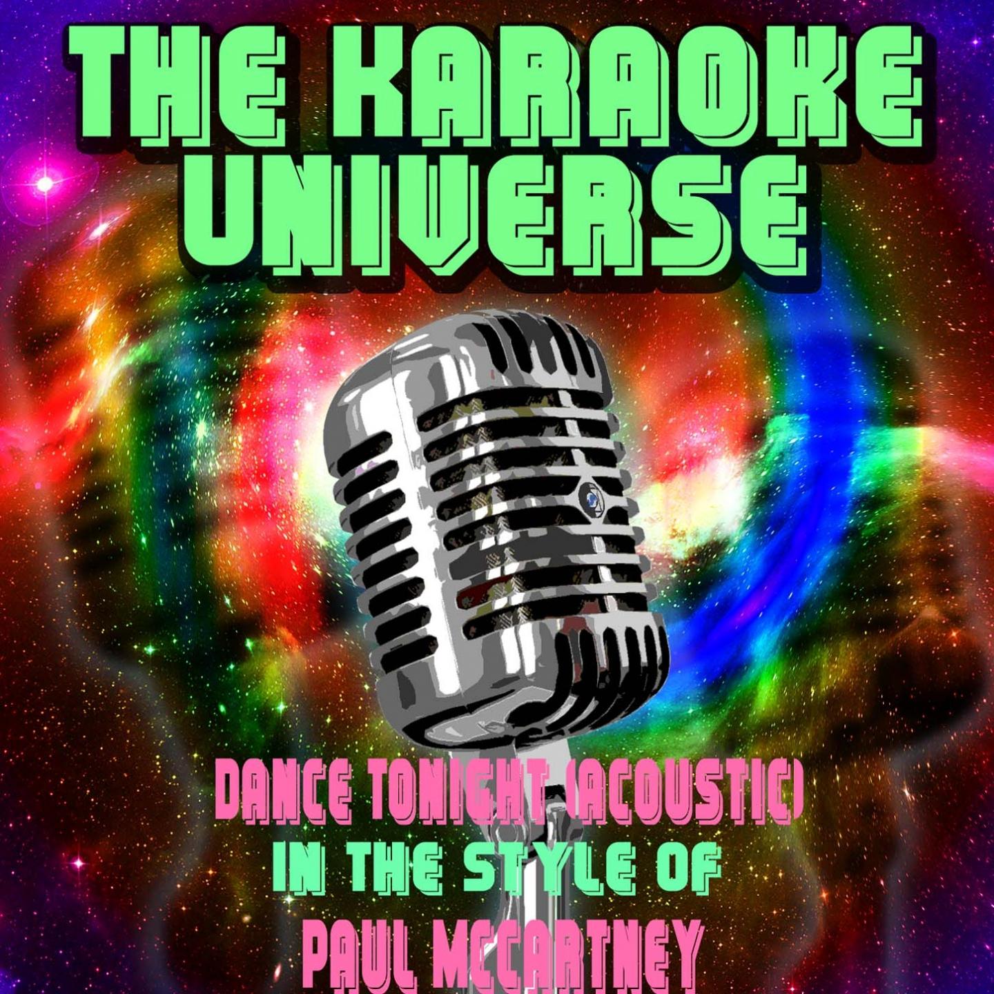 Dance Tonight (acoustic) [Karaoke Version] (In the Style of Queen)