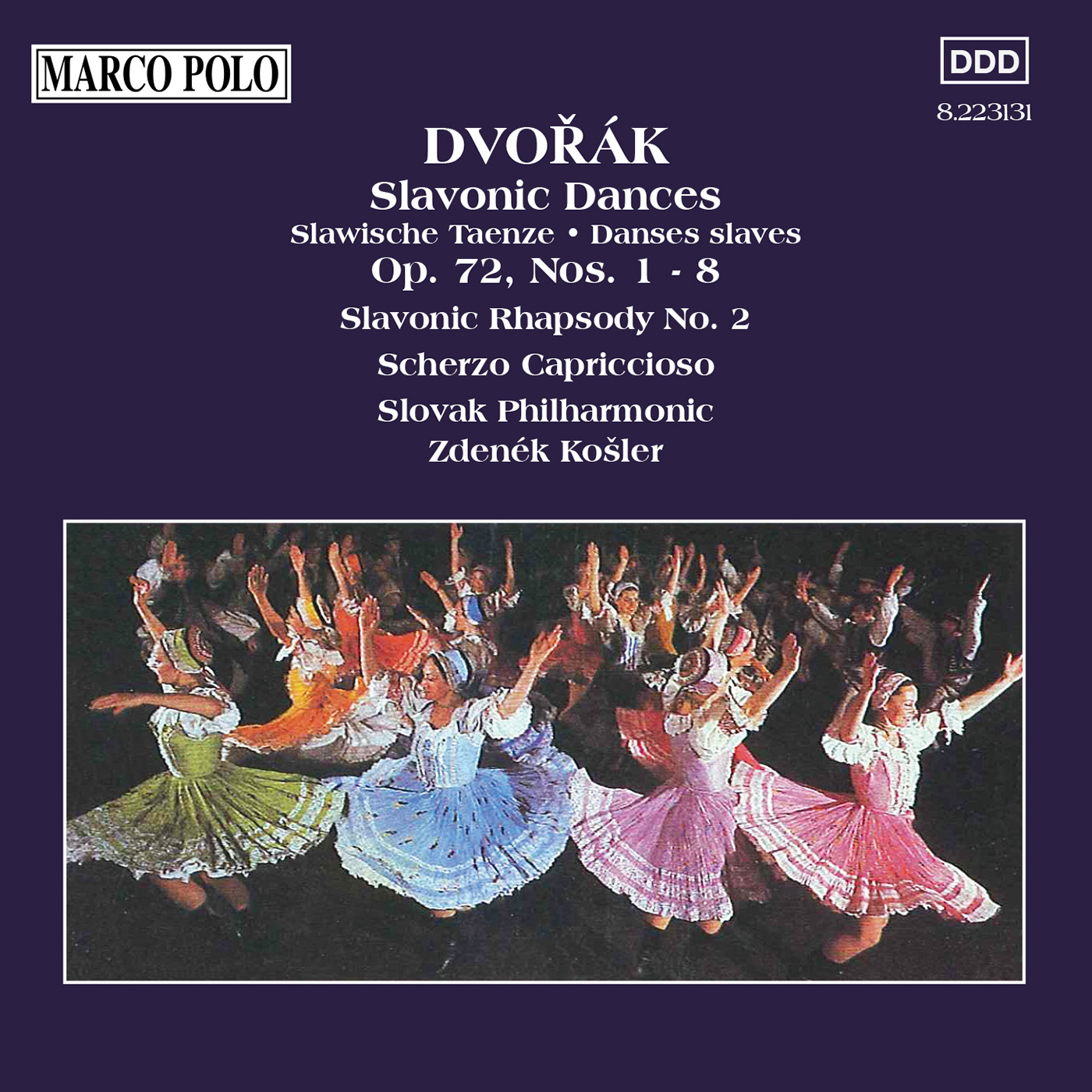 DVORAK: Slavonic Dances, Op. 72 / Slavonic Rhapsody
