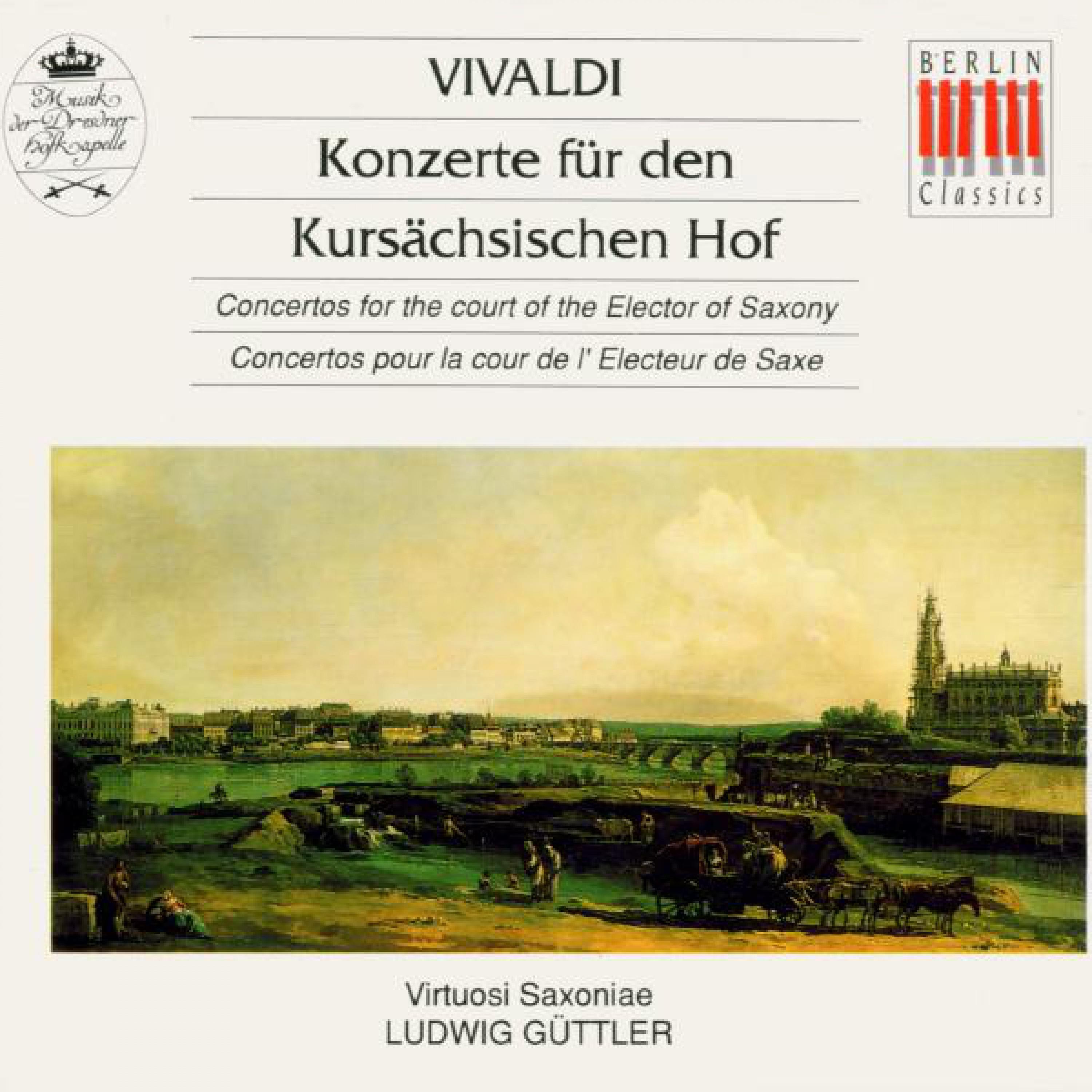 Vivaldi.: Concertos for the court of the Elector of Saxony