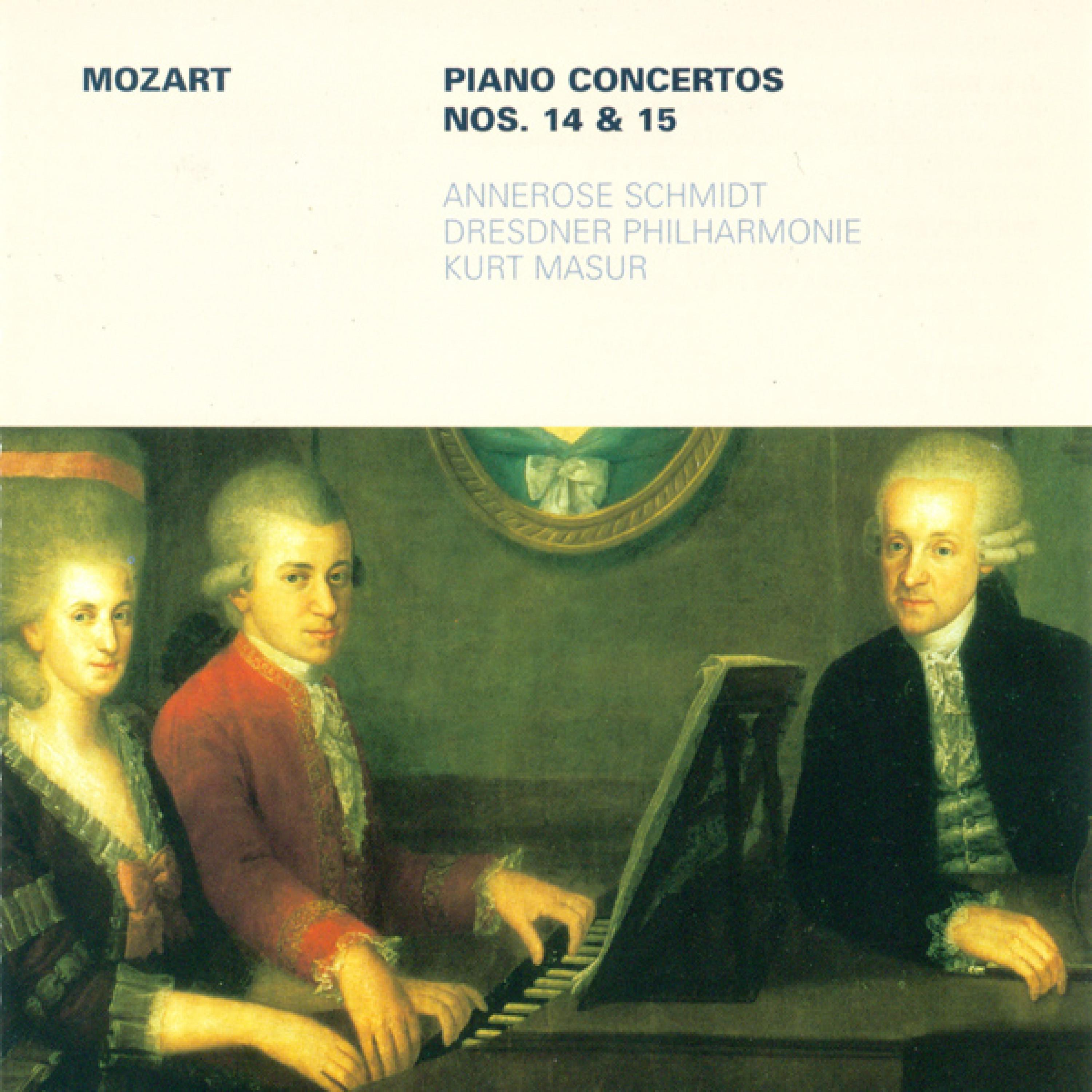 Mozart: Piano Concertos Nos. 14 and 15