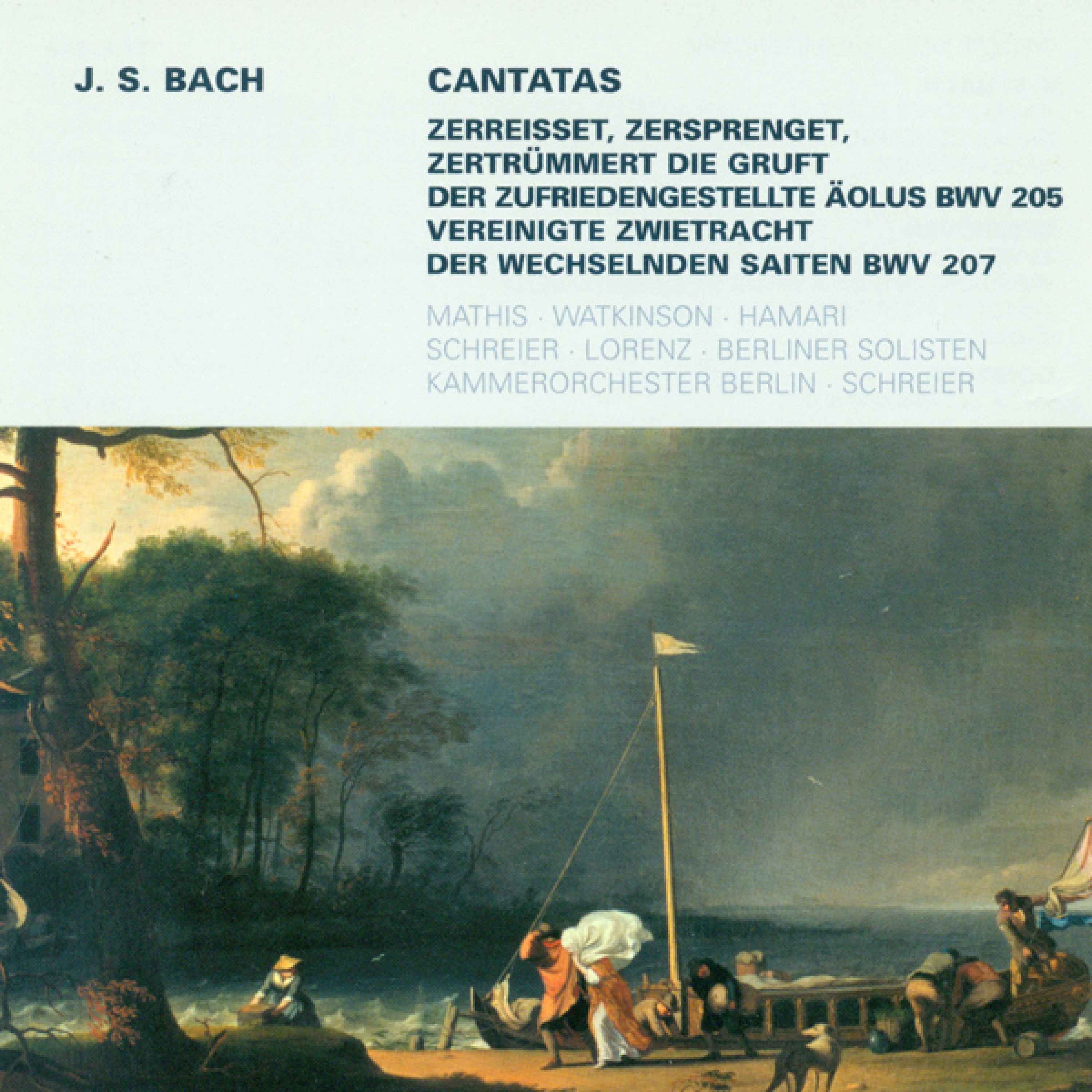 Vereinigte Zwietracht der wechselnden Saiten, BWV 207: Recitative: Ihr Schlafrigen, herbei! (Tenor, Bass, Soprano, Alto)