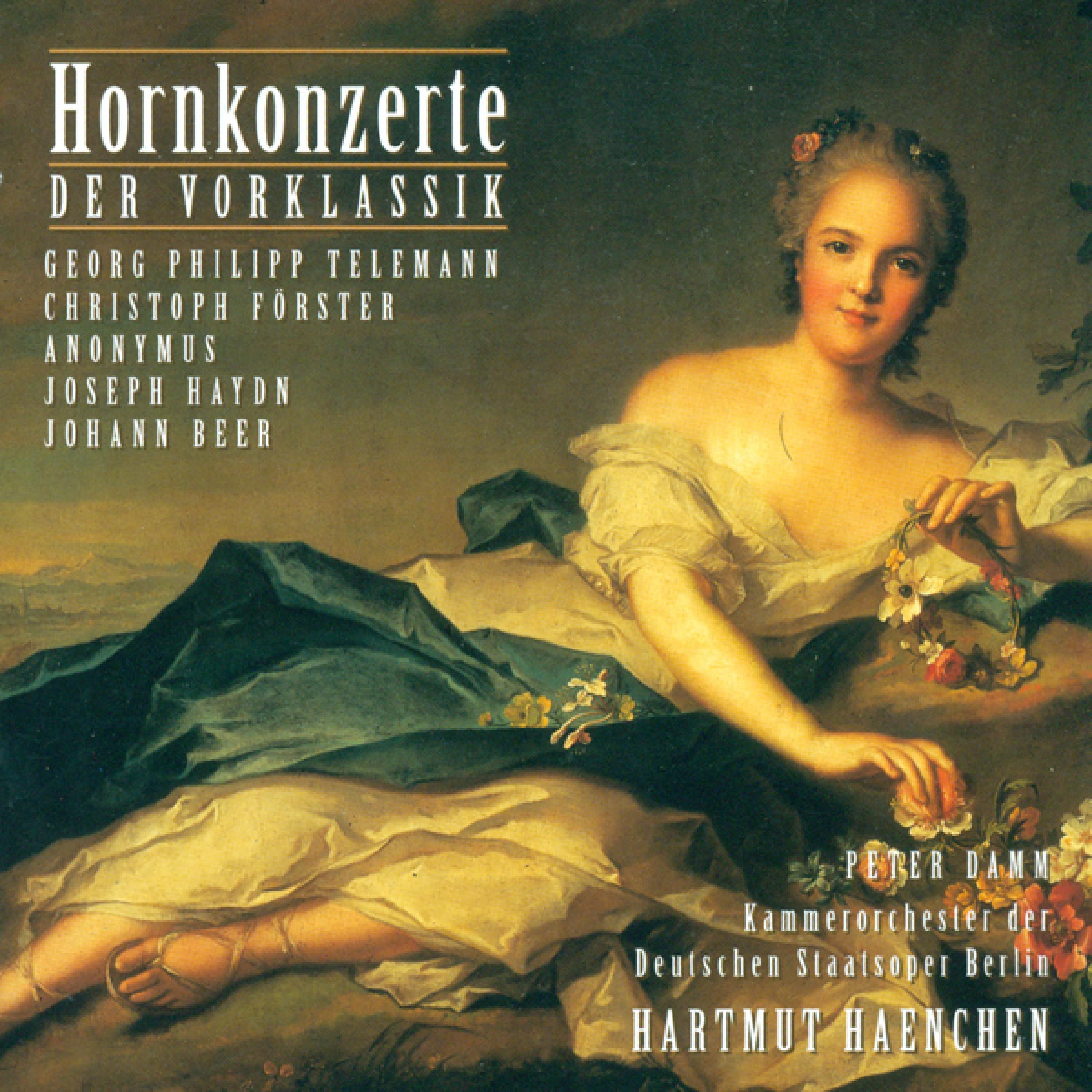 Horn Concerto in E flat major: II. Adagio