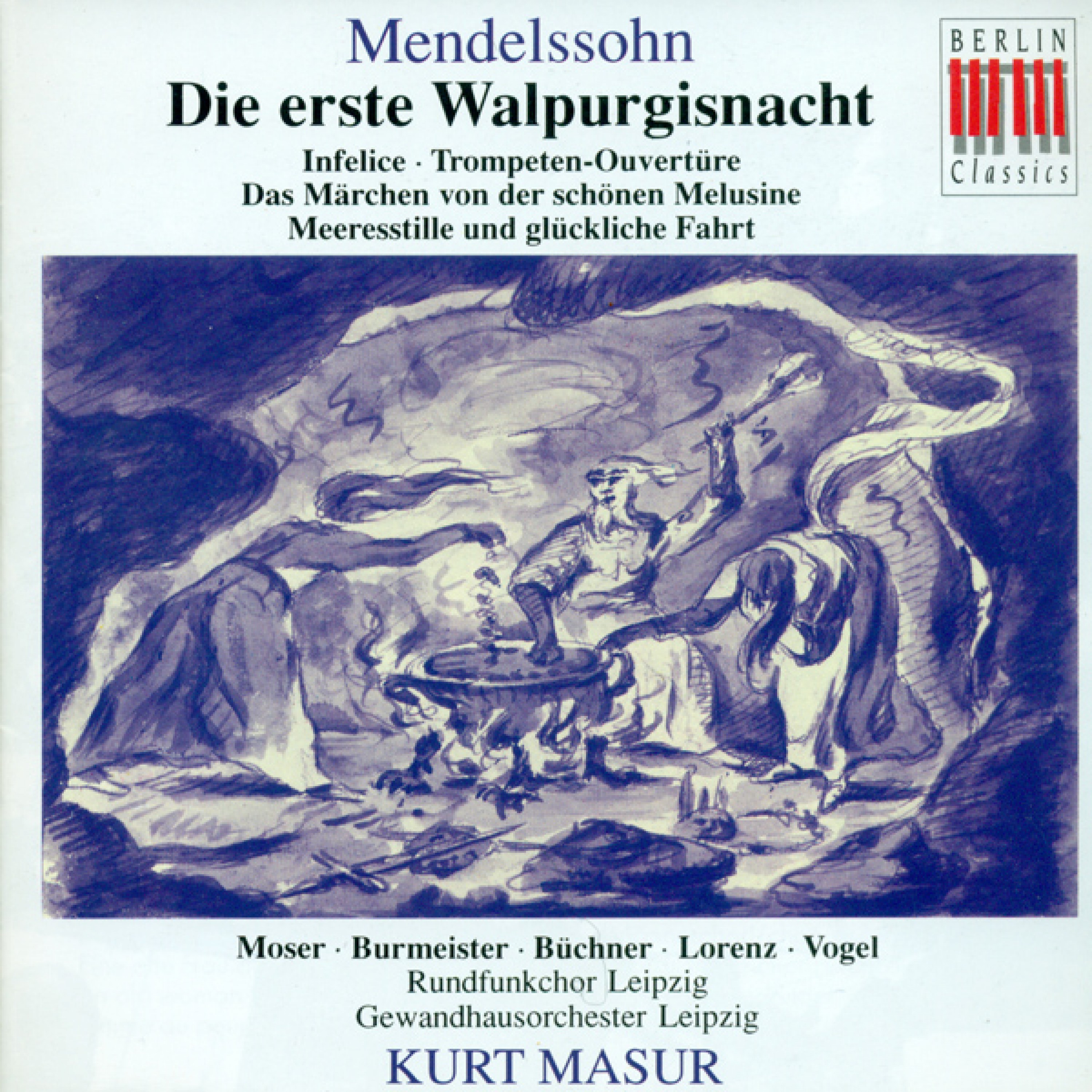 Die erste Walpurgisnacht, Op. 60: Verteit euch, wack're Manner, hier (Male Chorus)