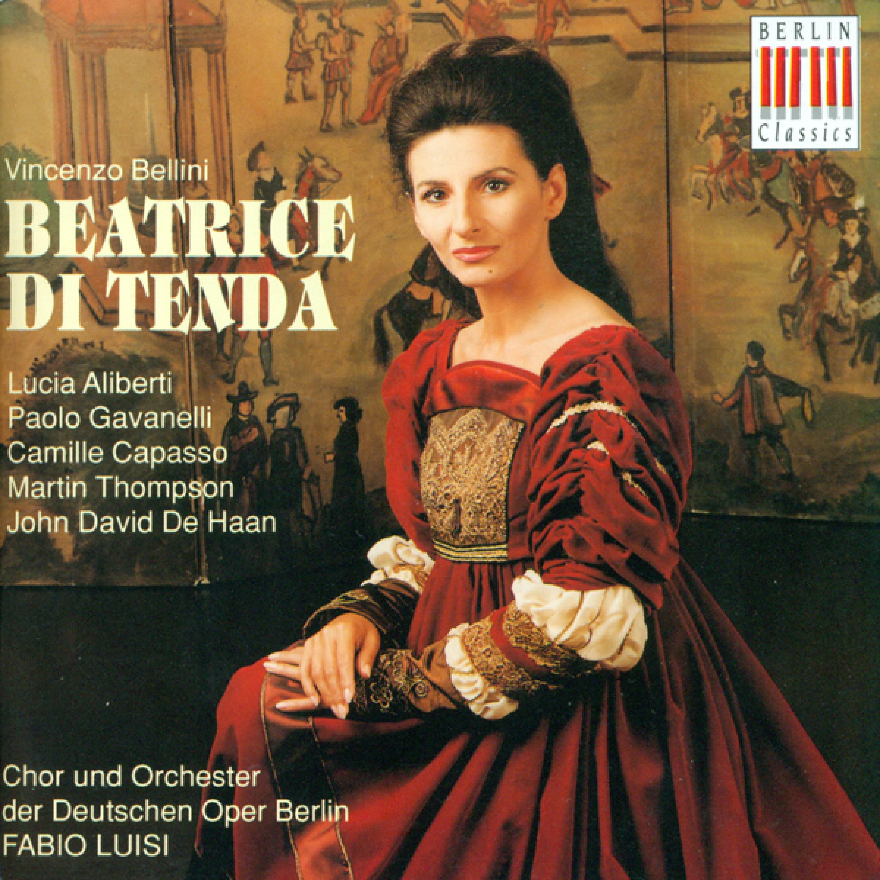 Beatrice di Tenda: Act I Scene 12: Ne fra voi (Beatrice, Filippo, Orombello, Anichino, Agnese, Choir)