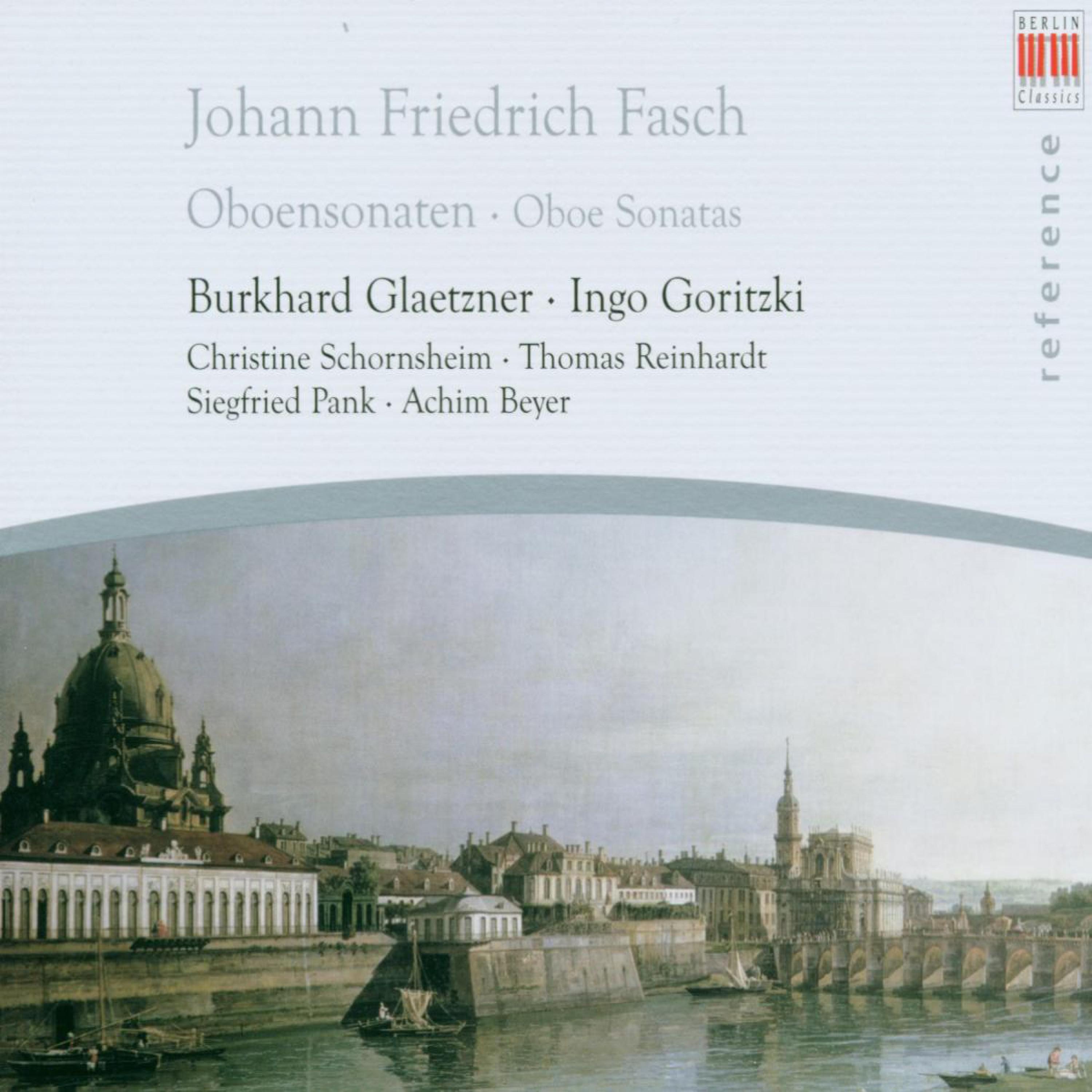 Johann Friedrich Fasch: Chamber Music with Oboe (Glaetzner)