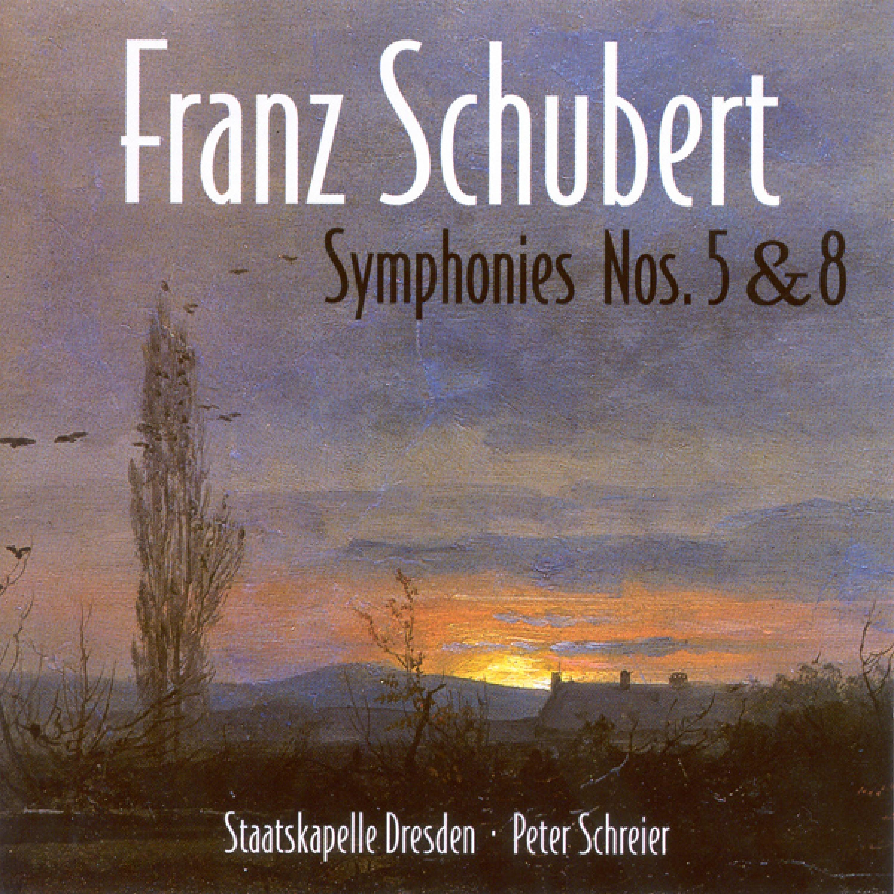 SCHUBERT, F.: Symphonies Nos. 5 and 8, "Unfinished" (Dresden Staatskapelle, Schreier)