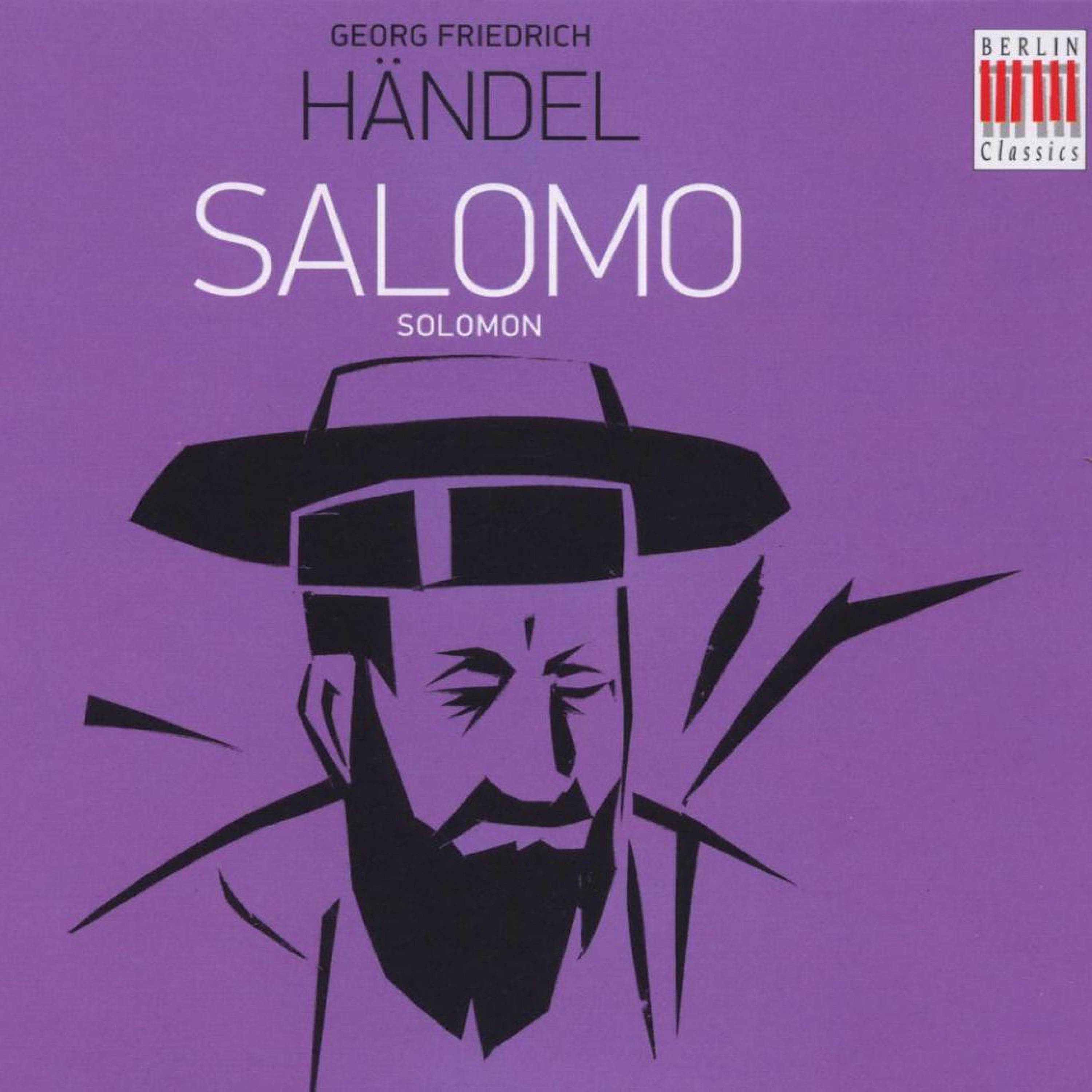 Salomo HWV 67: Part I, Scene 1: Your harps and cymbals sound