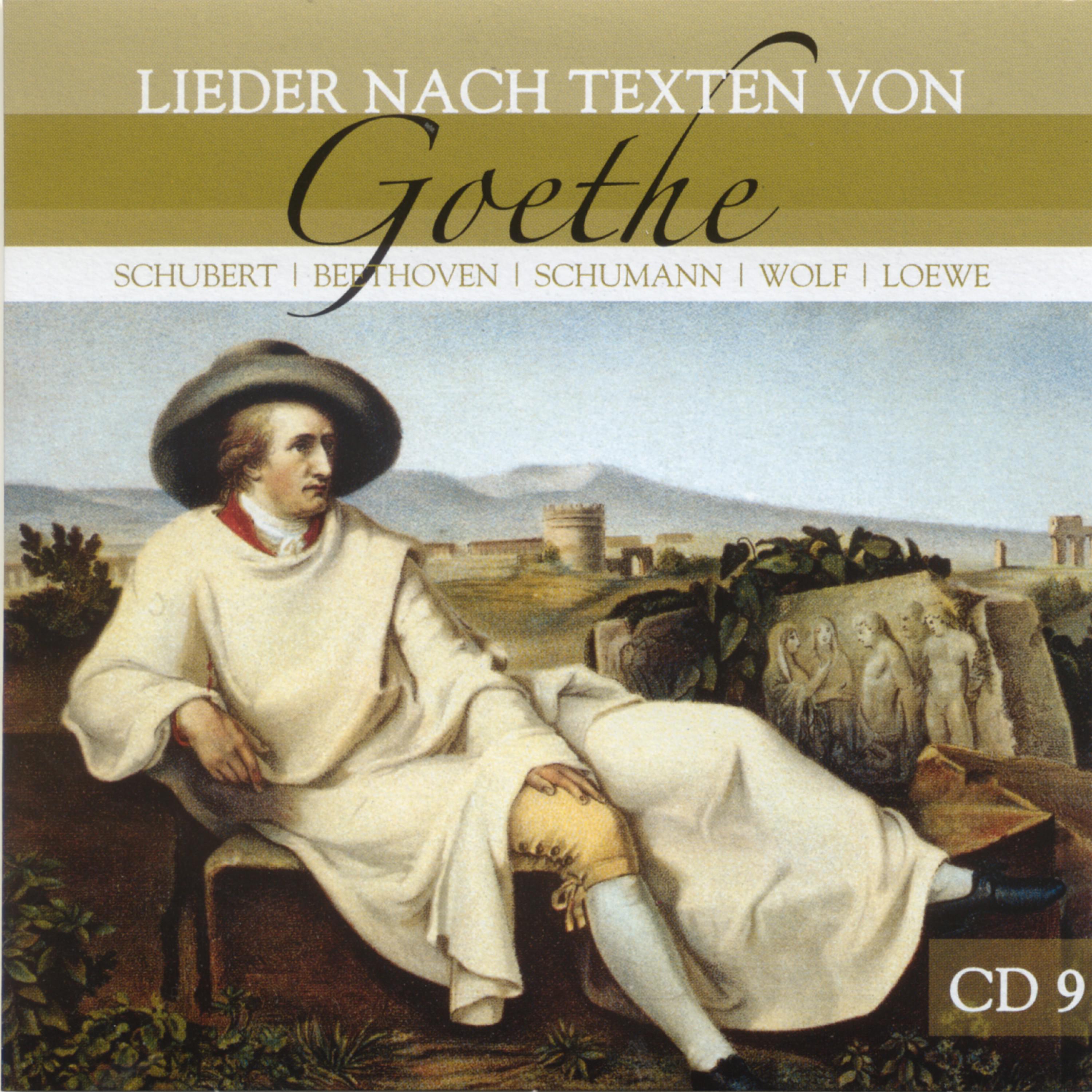 Lieder Nach Texten Von Goethe