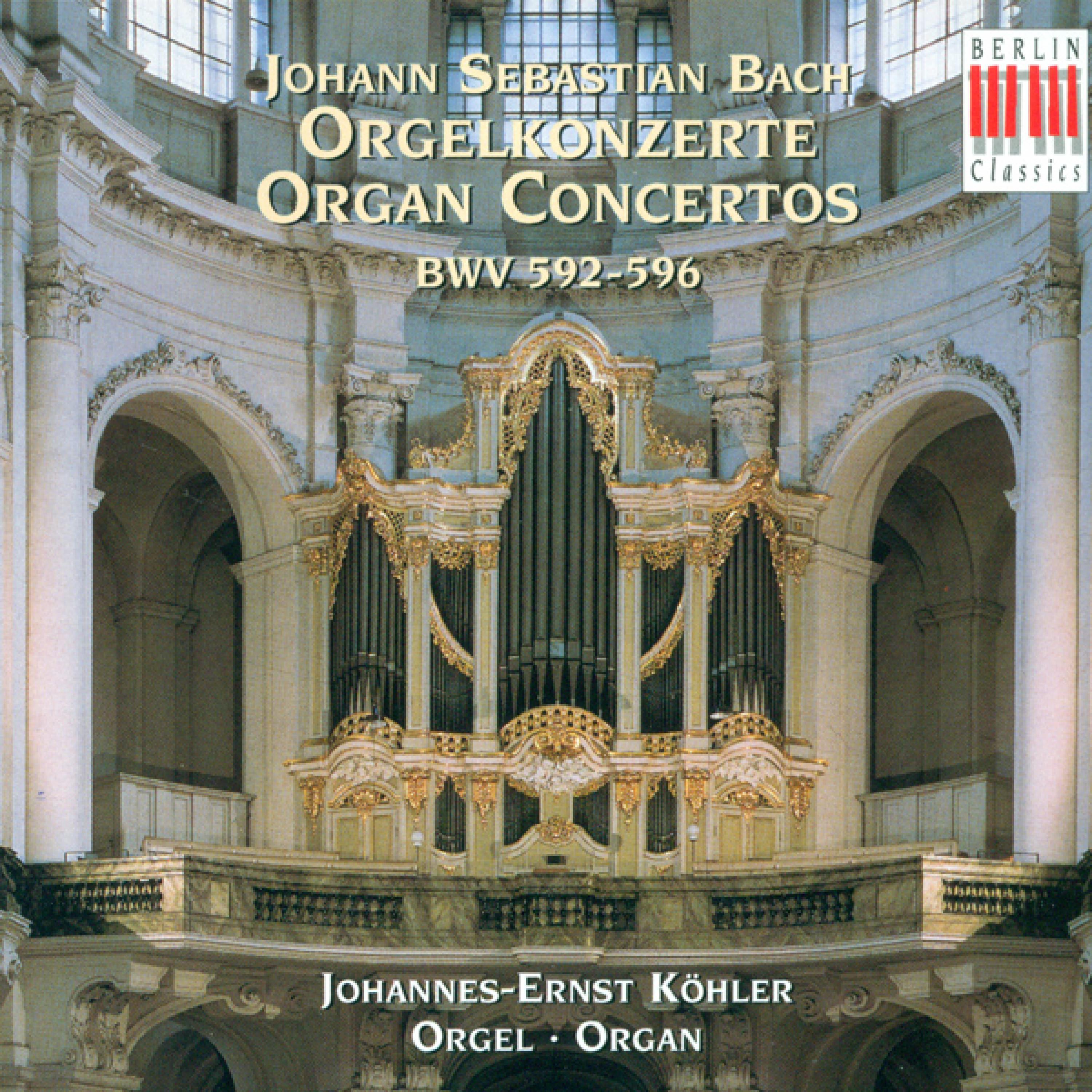 Organ Concerto in C Major, BWV 595