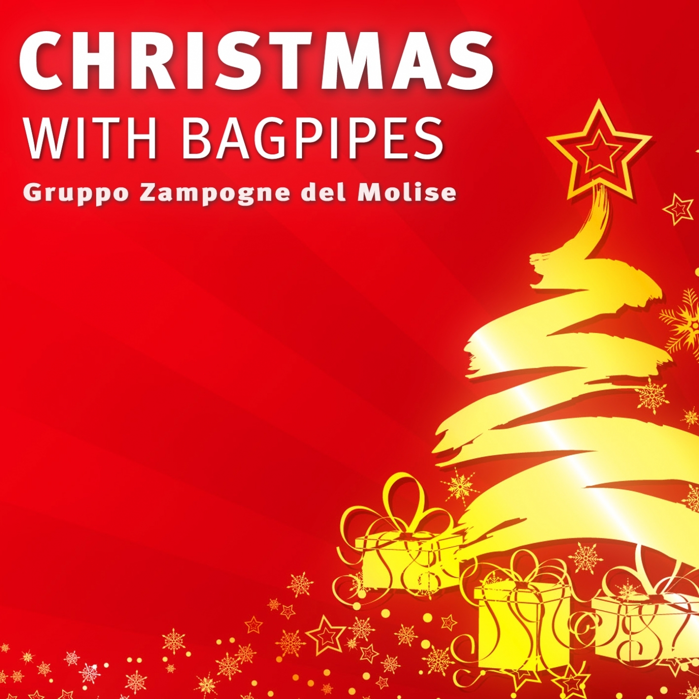 Christmas with bagpipes