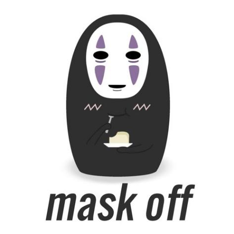 Mask Off tof flip