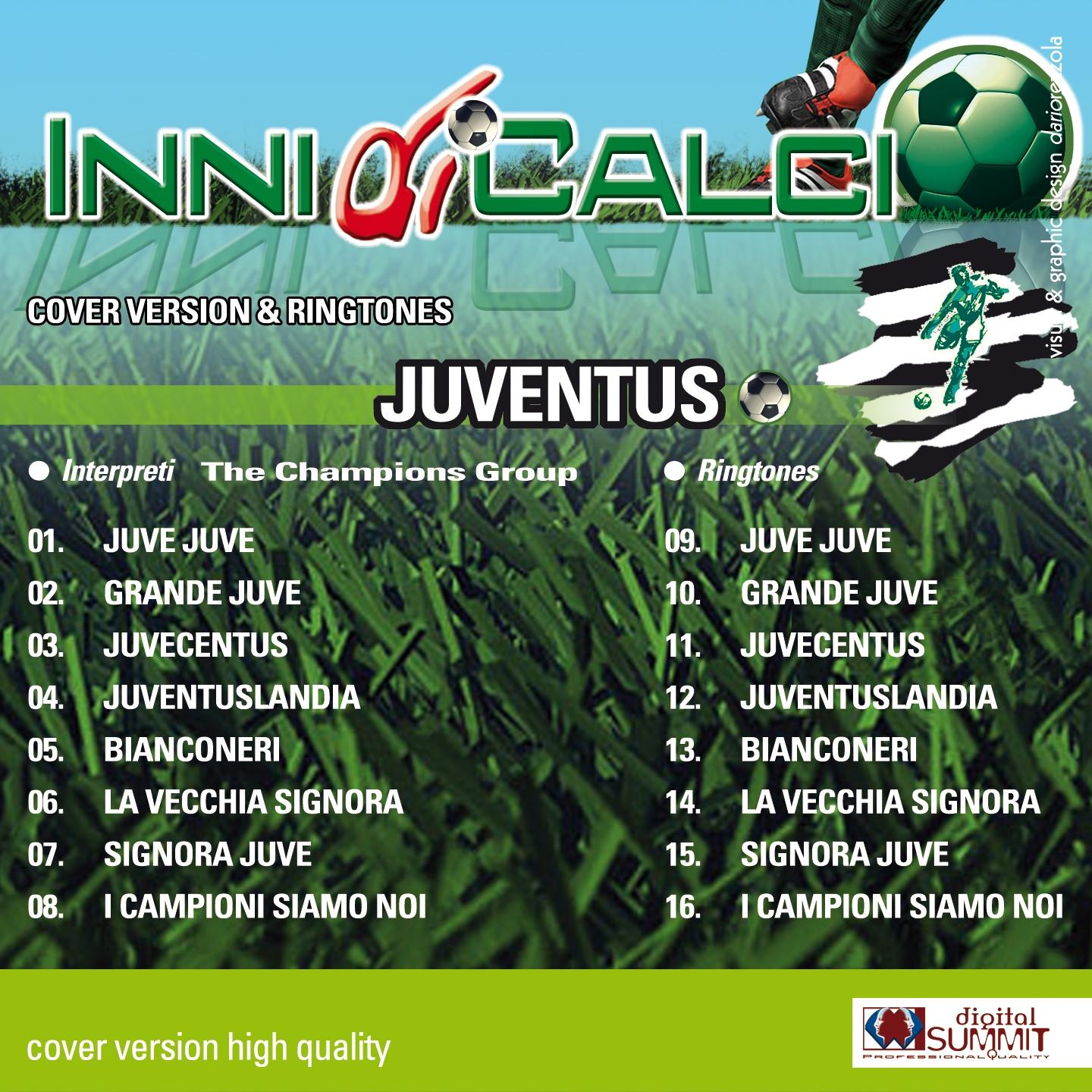 Inni di calcio Juventus (Cover Version & Ringtones)