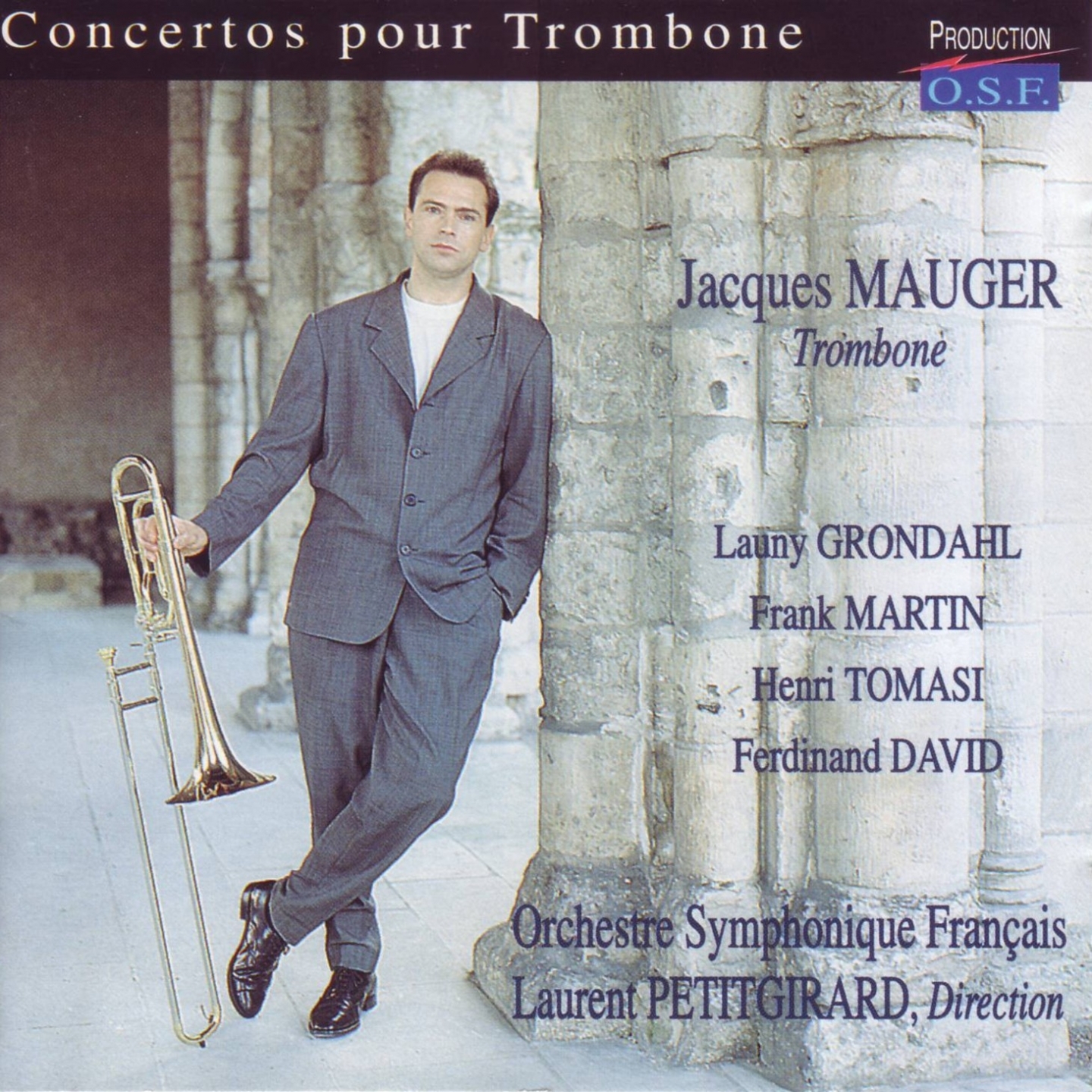 Jacques Mauger : Concertos pour trombone et orchestre (Trombone Concertos)