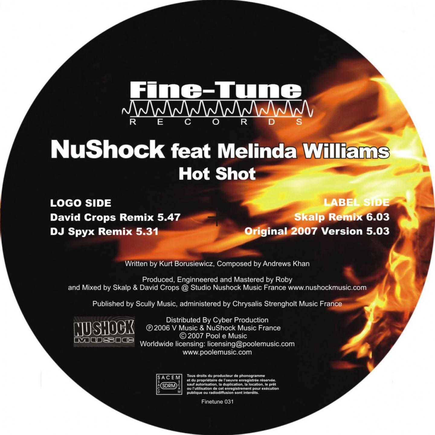 Hot Shot (feat Melinda Williams) (Original 2007 Version Radio Edit)