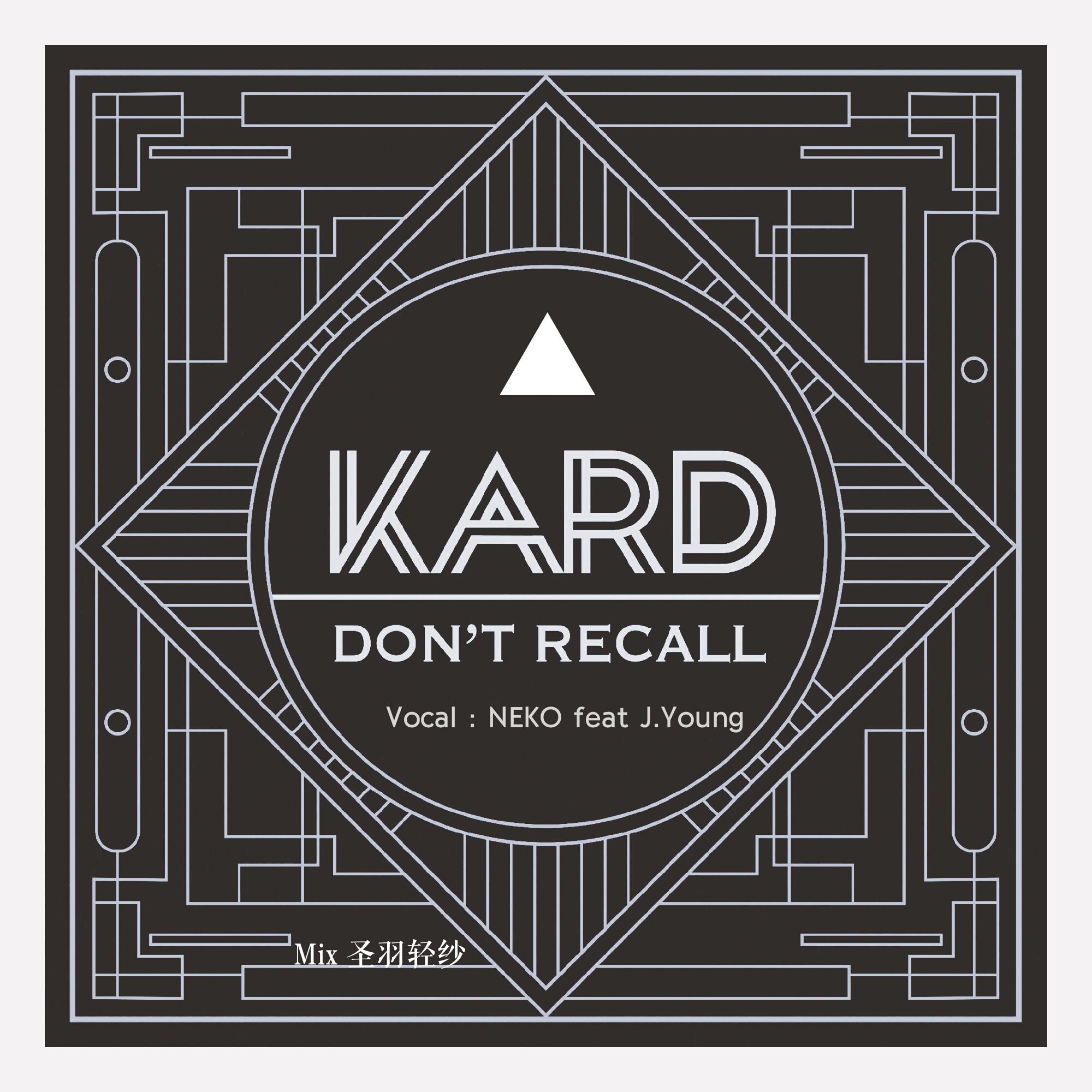 Don' t  Recall  Cover: K. A. R. D