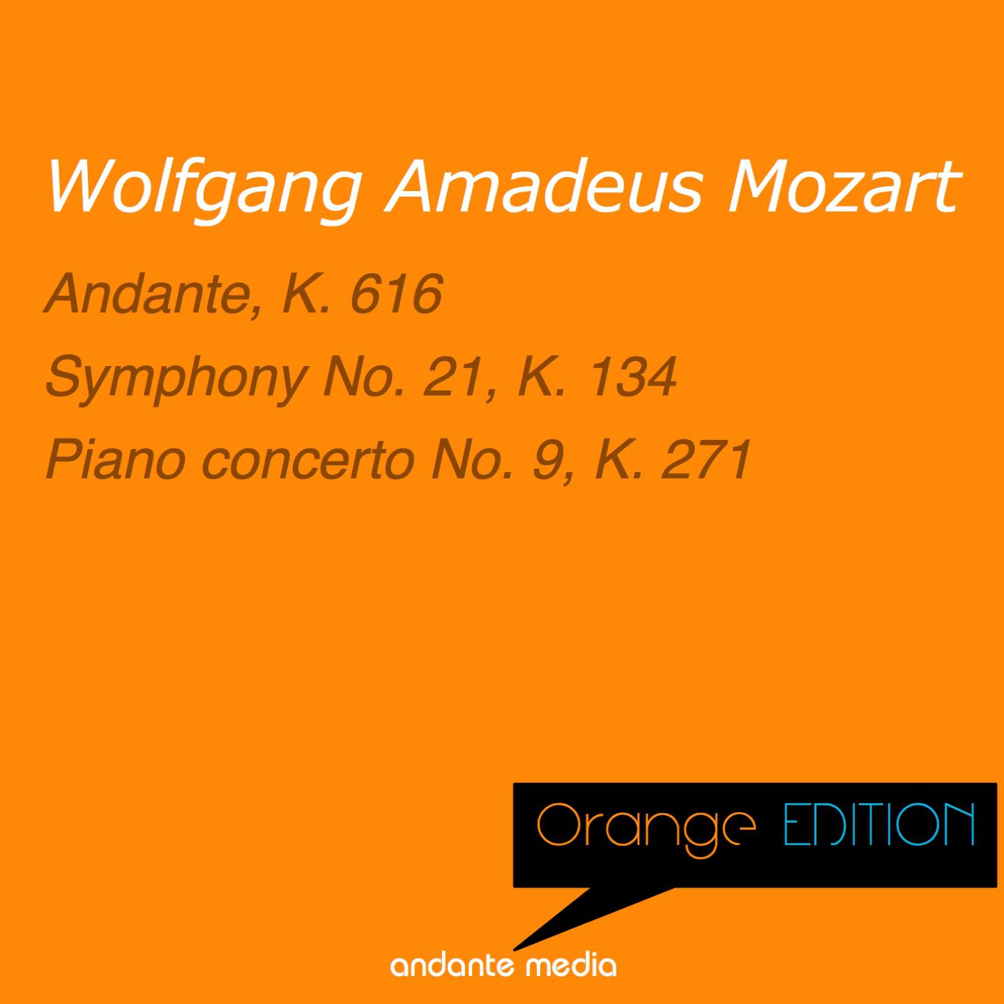 Orange Edition - Mozart: Andante, K. 616 & Piano Concerto No. 9, K. 271