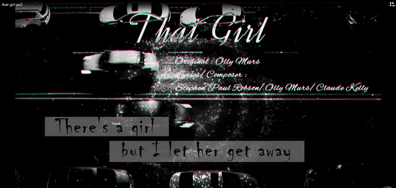 That  Girl Cover Olly Murs