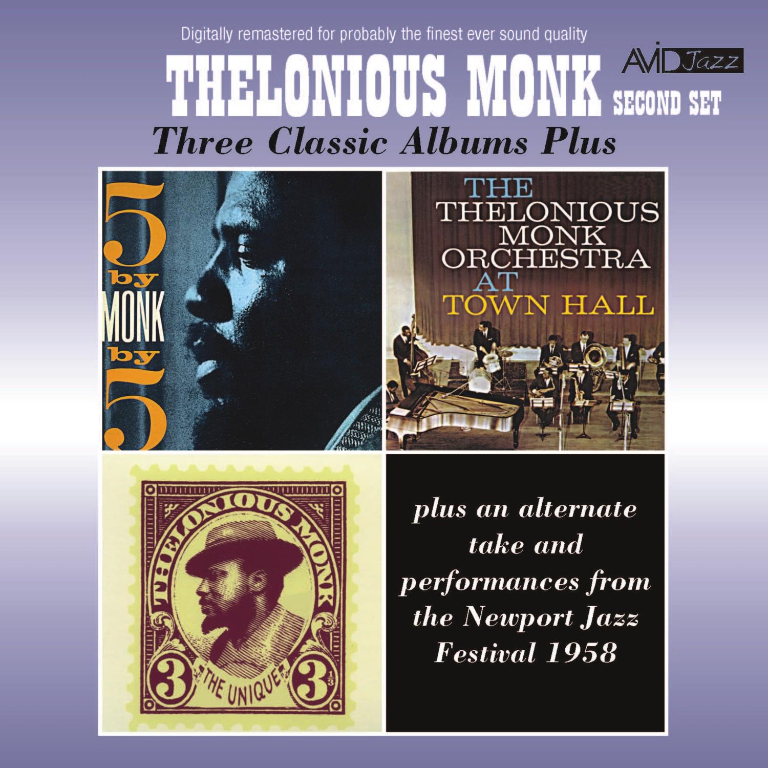 Three Classic Albums Plus (The Unique Thelonious Monk / At Town Hall / 5 by Monk by 5) [Remastered]