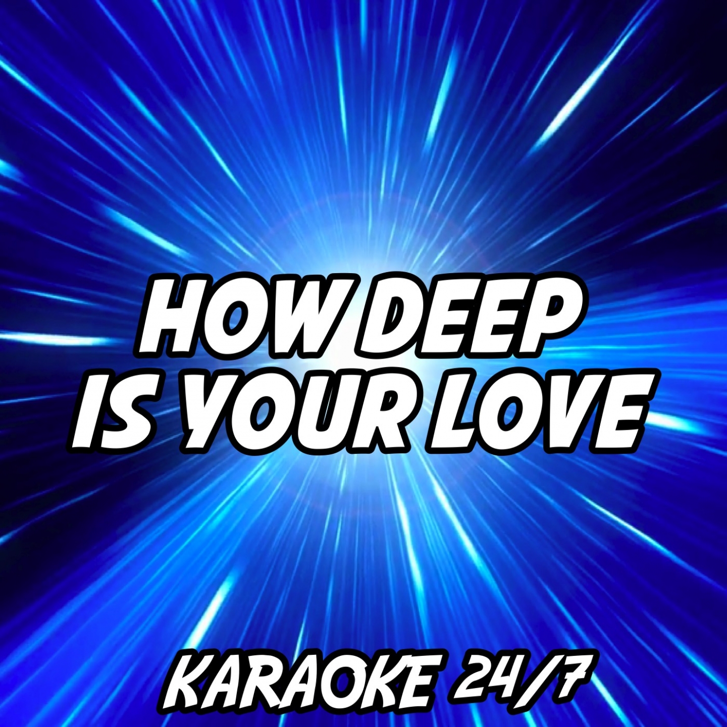 How Deep Is Your Love (Karaoke Version) (Originally Performed by Calvin Harris & Disciples)