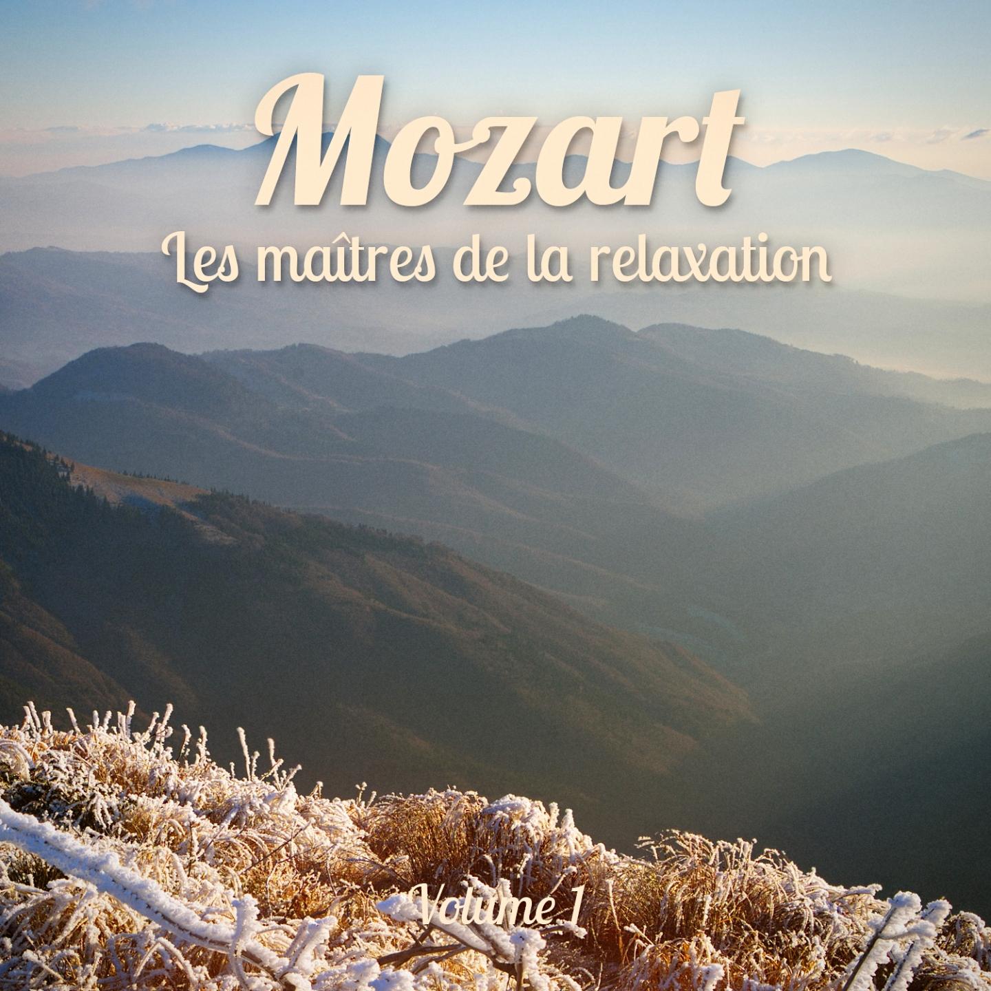 Les ma tres de la relaxation : Mozart, Vol. 1