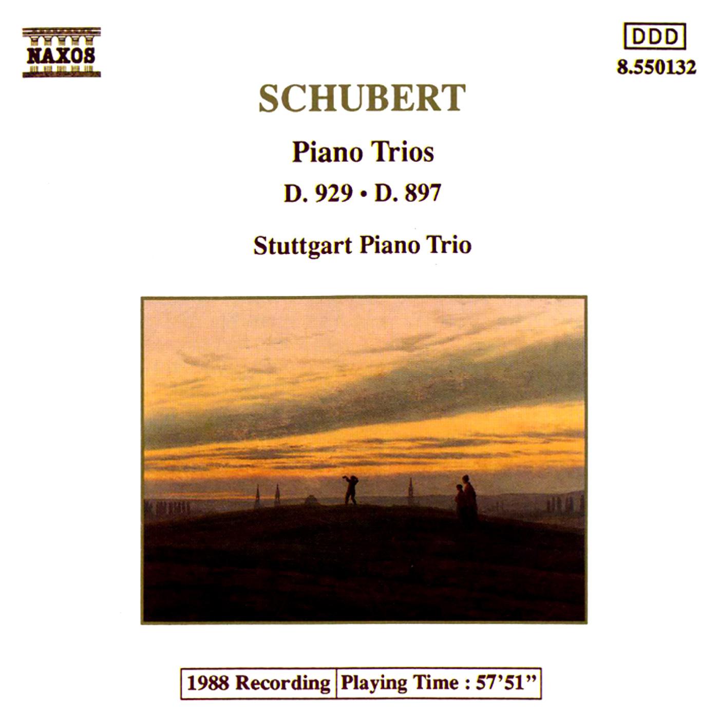 Piano Trio No. 2 in E-Flat Major, Op. 100, D. 929: I. Allegro