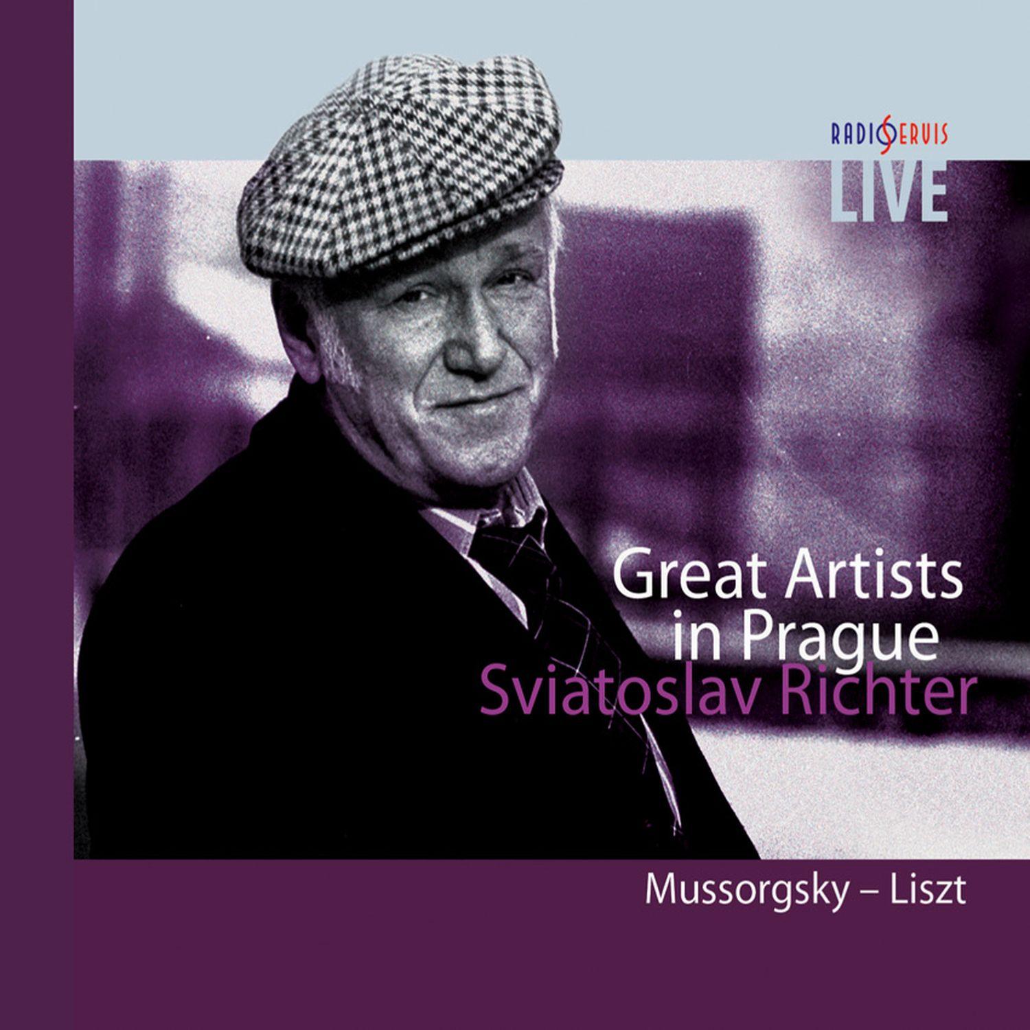 Great Artists - Live in Prague - Sviatoslav Richter - piano - Mussorgsky - Liszt