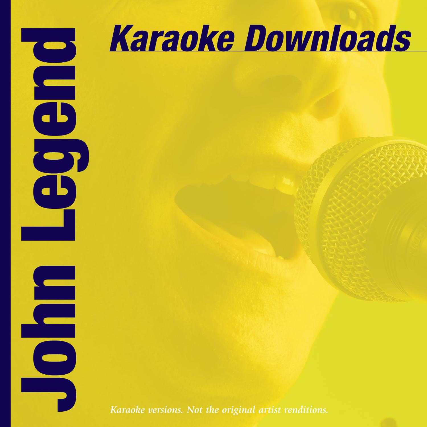 Karaoke Downloads  John Legend