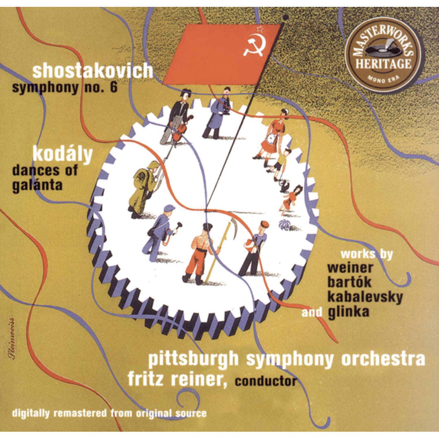 Shostakovich: Symphony No. 6 Koda ly: Dances of Galanta Weiner: Divertimento No. 1 Bartok: Hungarian Pictures Kabalevsky: Colas Breugnon Overture etc.