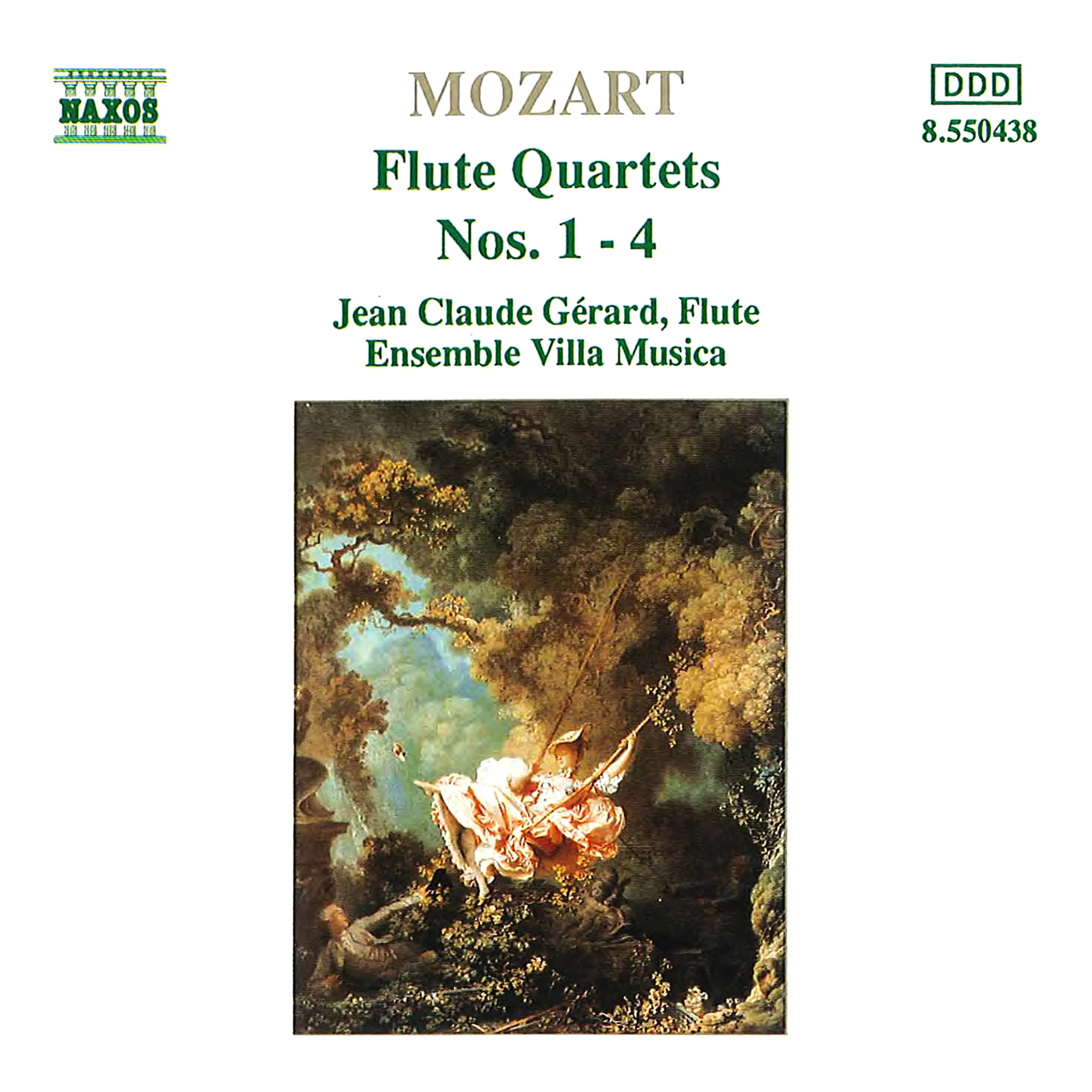 Flute Quartet No. 4 in A Major, K. 298: I. Andante