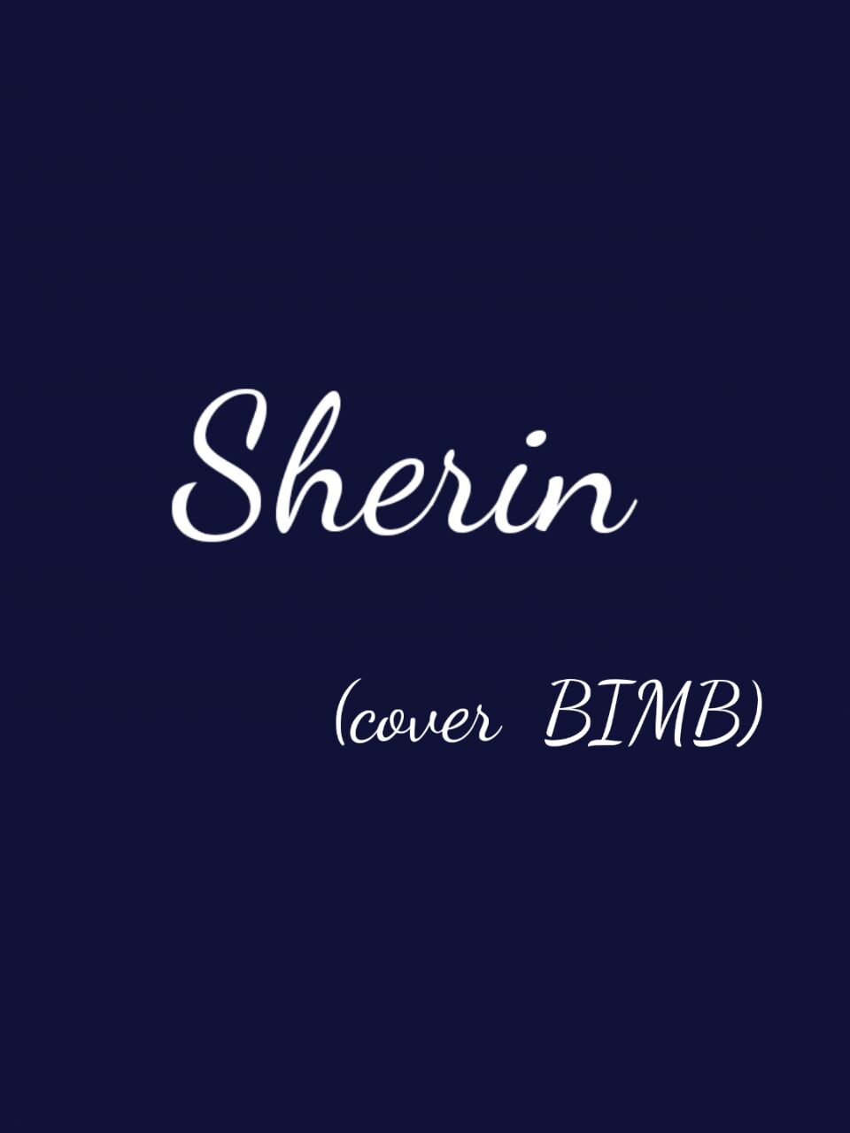 Sherin cover  BIMB