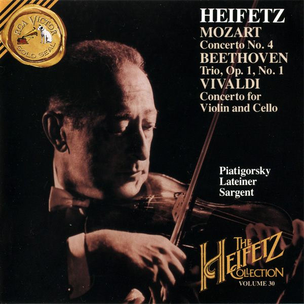 The Heifetz Collection, Volume 30 - Mozart, Beethoven, Vivaldi