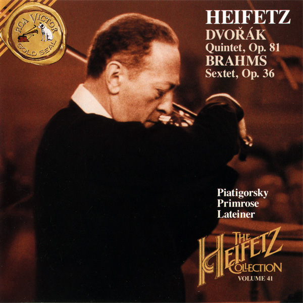 The Heifetz Collection, Volume 41  Dvo?a k, Brahms