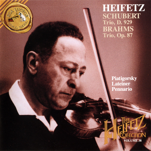 The Heifetz Collection, Volume 38 - Schubert, Brahms