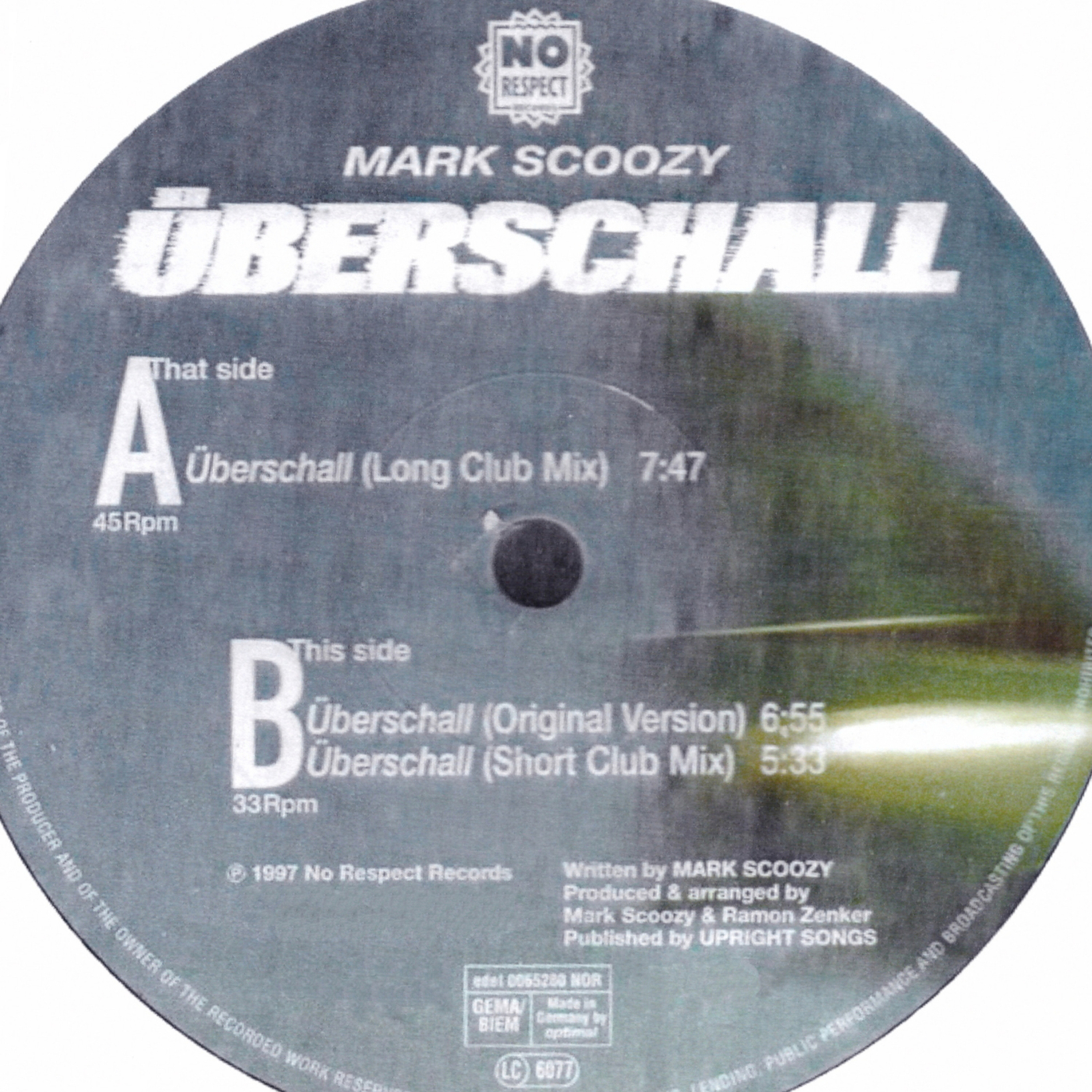 Ü berschall Short Club Mix