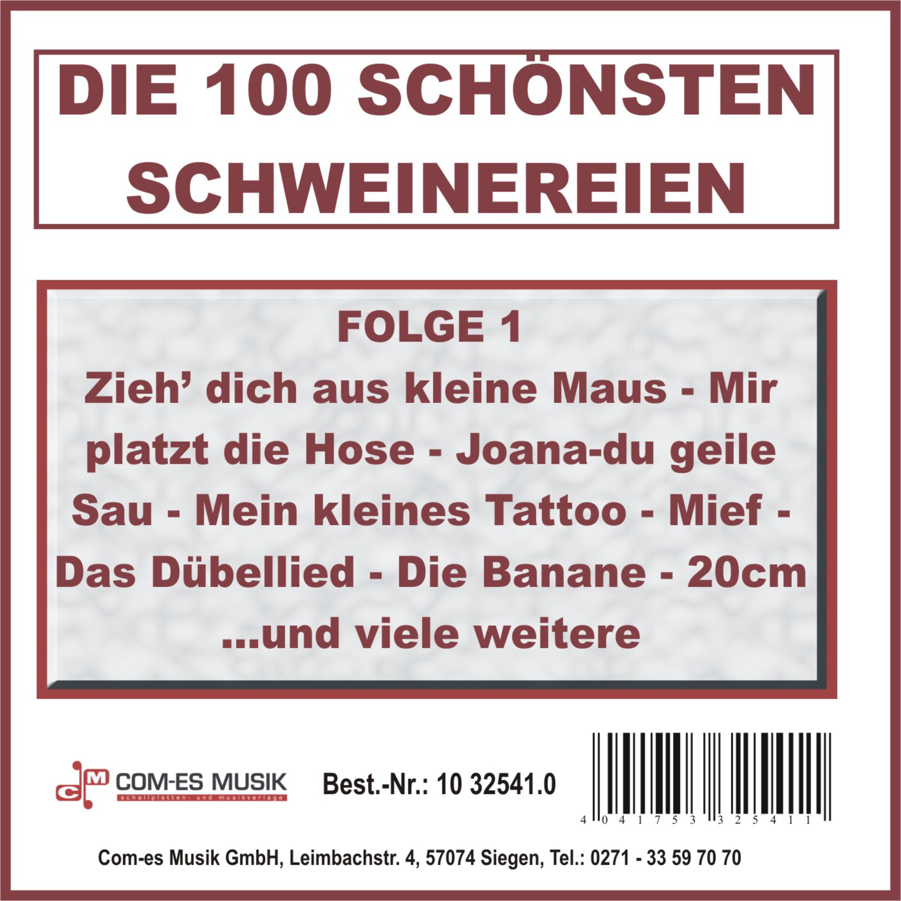 Die 100 sch nsten Schweinereien, Folge 1