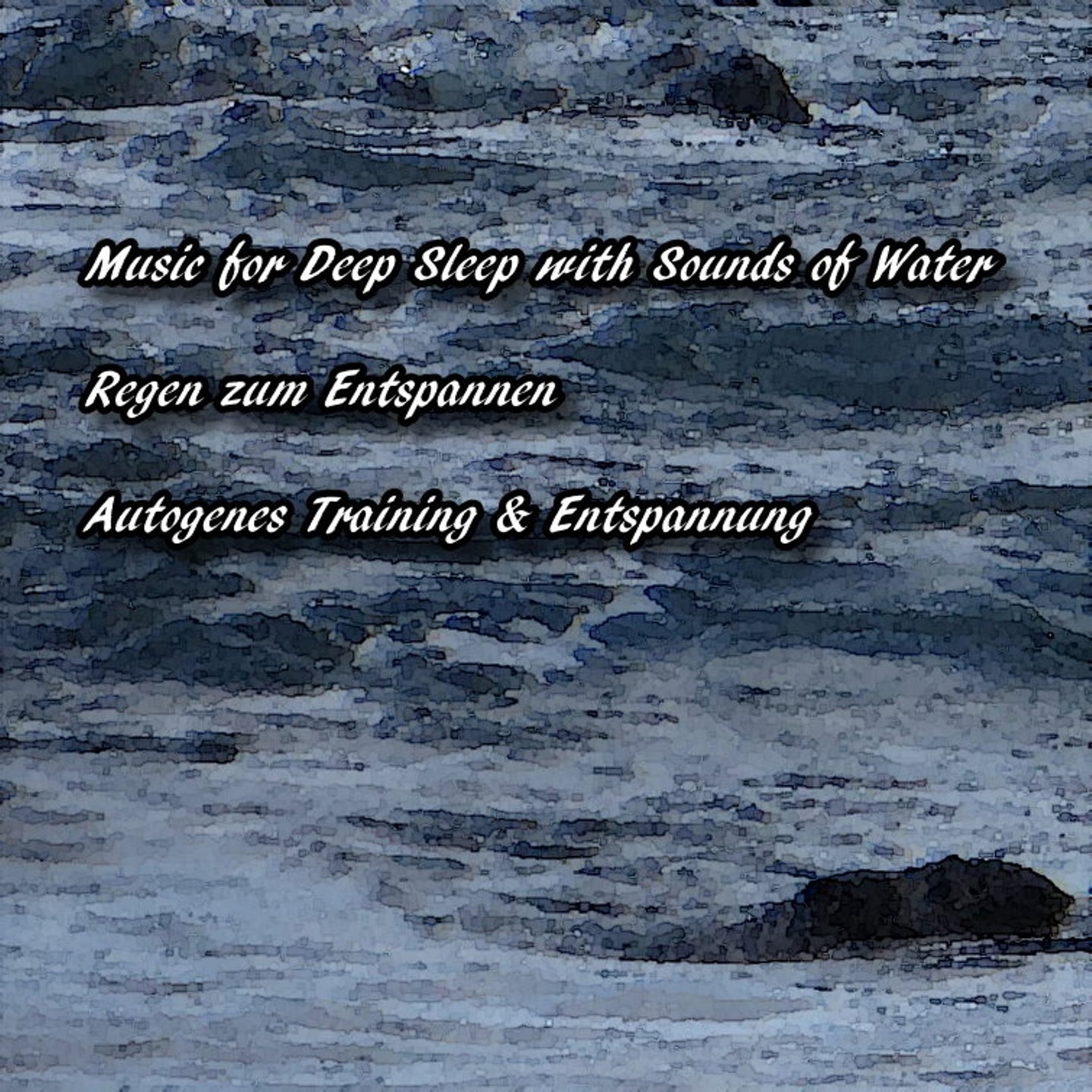 Music for Deep Sleep with Sounds of Water - Regen zum Entspannen - Autogenes Training & Entspannung