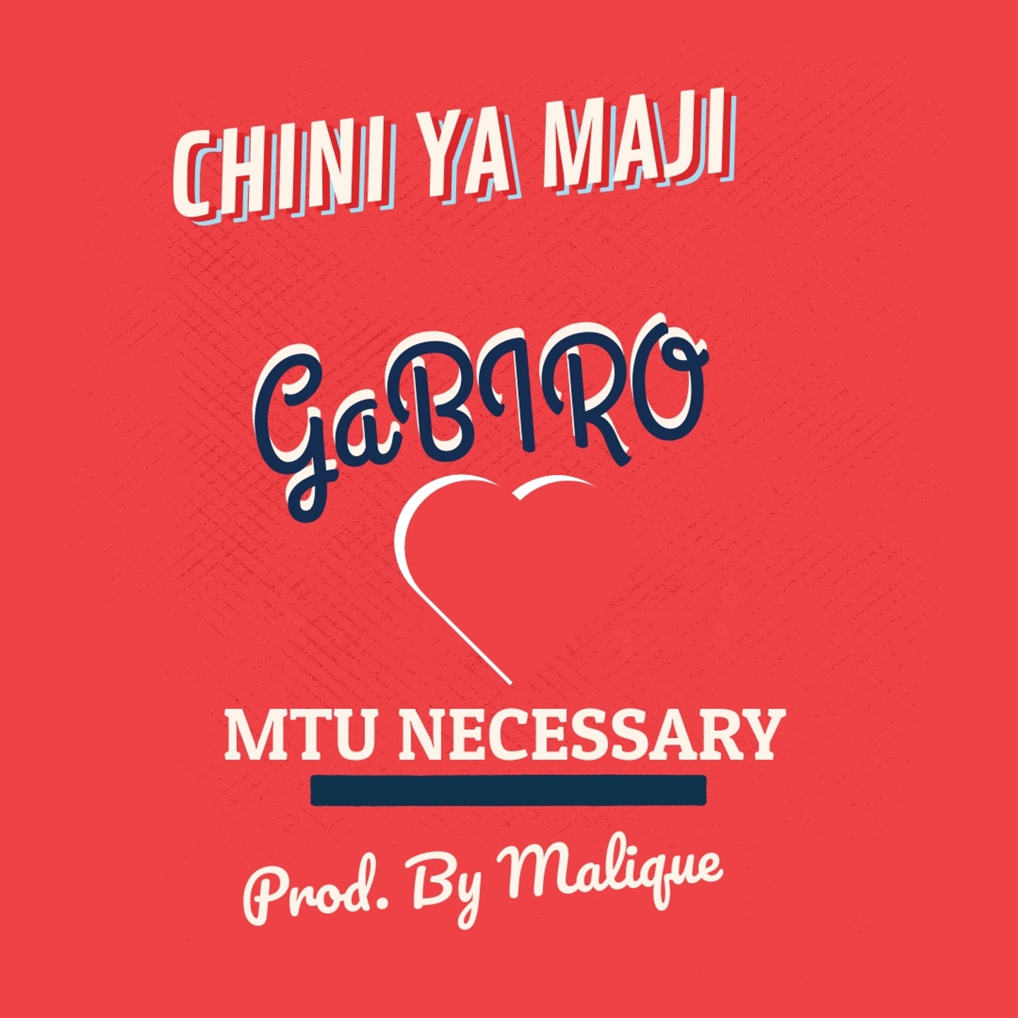 Chini Ya Maji (Mtu Necessary)