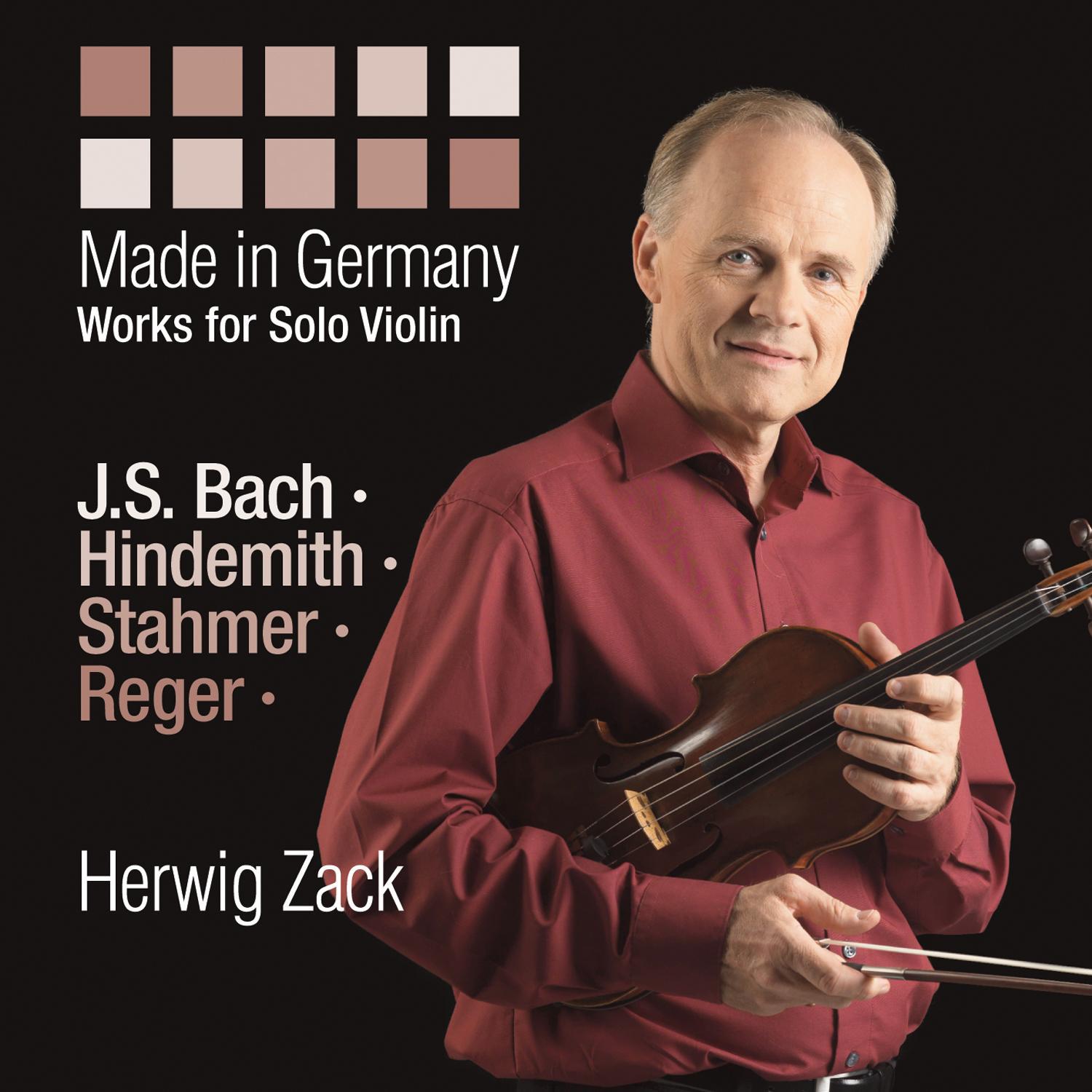 Made in Germany: Works for Solo Violin