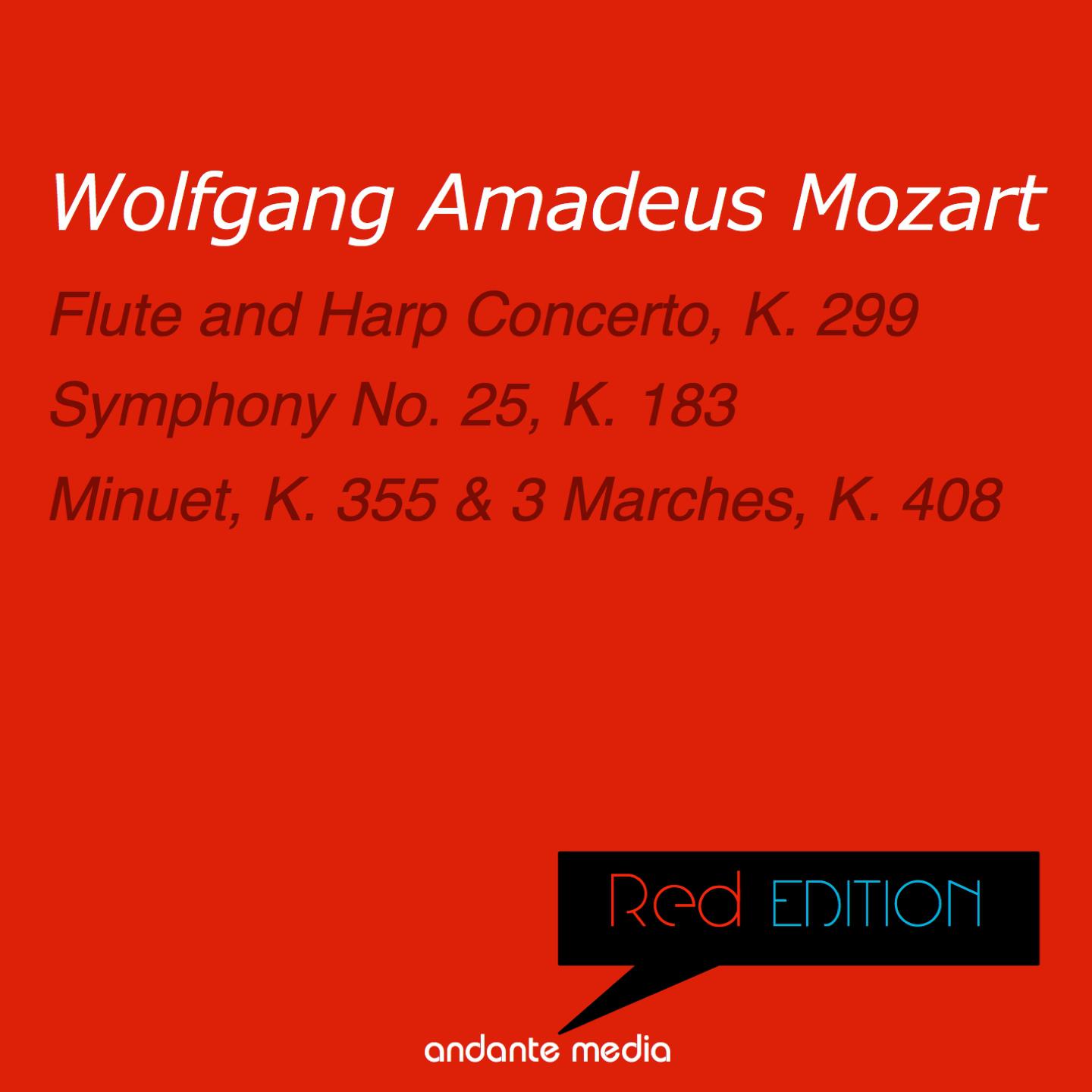 Red Edition - Mozart: Flute and Harp Concerto, K. 299 & Symphony No. 25, K. 183