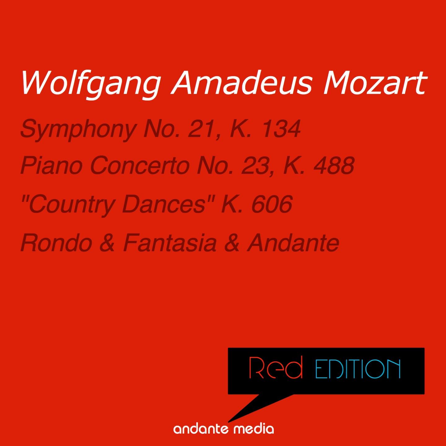 Red Edition - Mozart: Piano Concerto No. 23, K. 488 & "Country Dances" K. 606