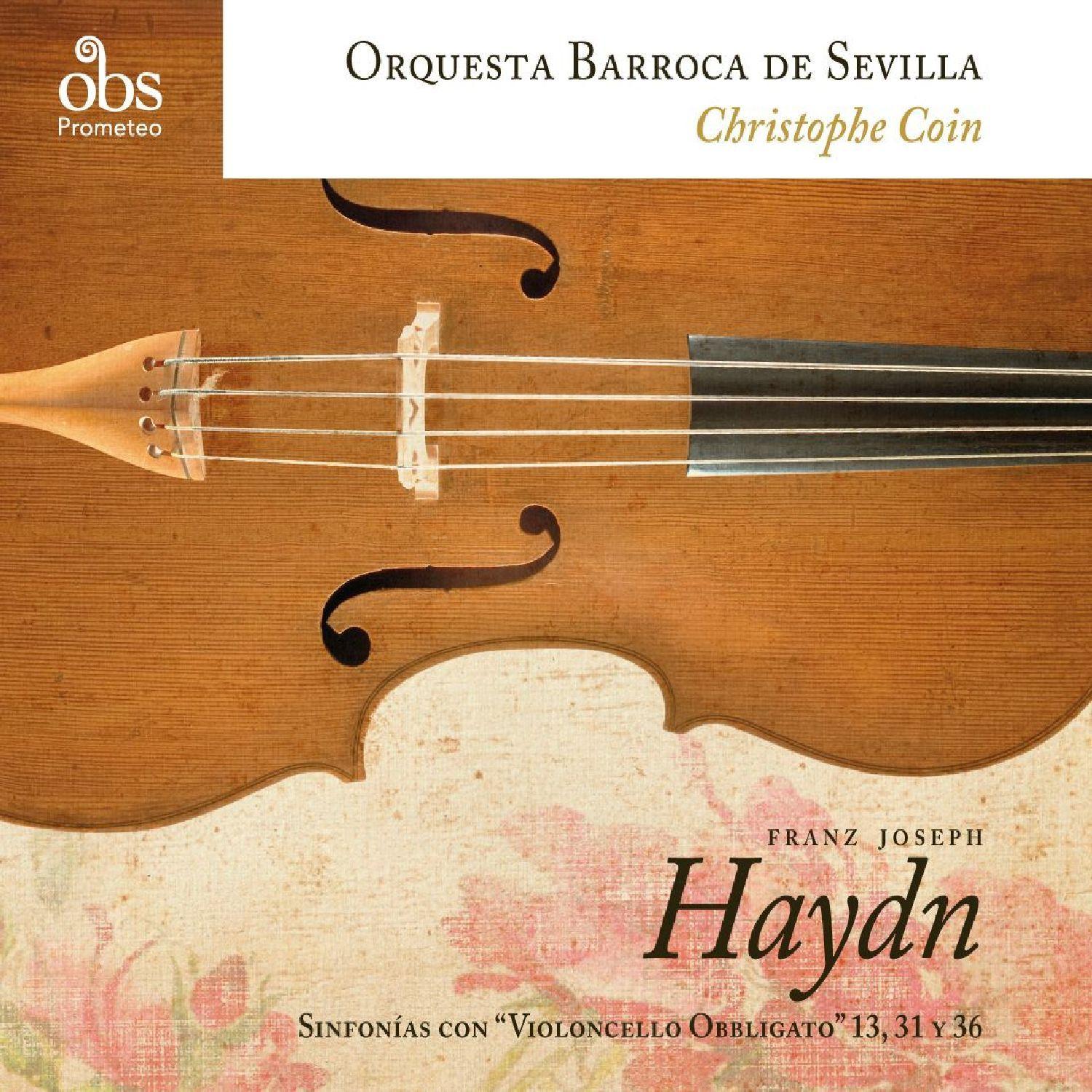 Franz Joseph Haydn: Sinfoni as con Violoncello " Obligatto"