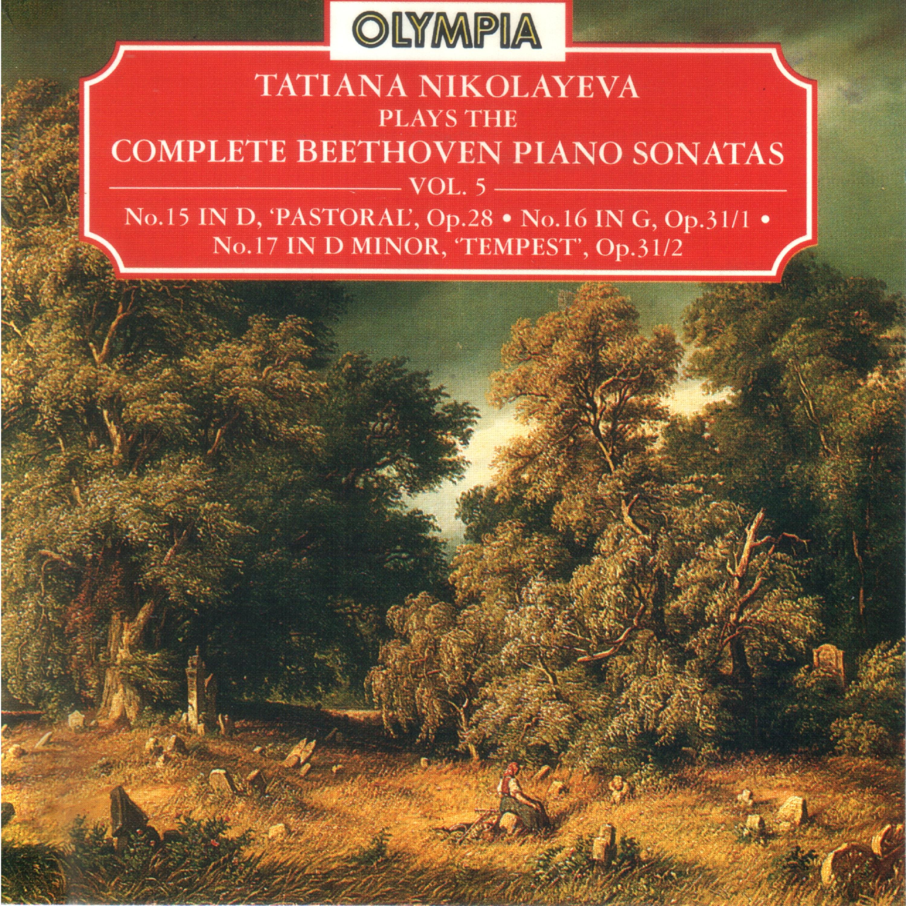 Piano Sonata No. 16 in G Major, Op. 31: I. Allegro vivace