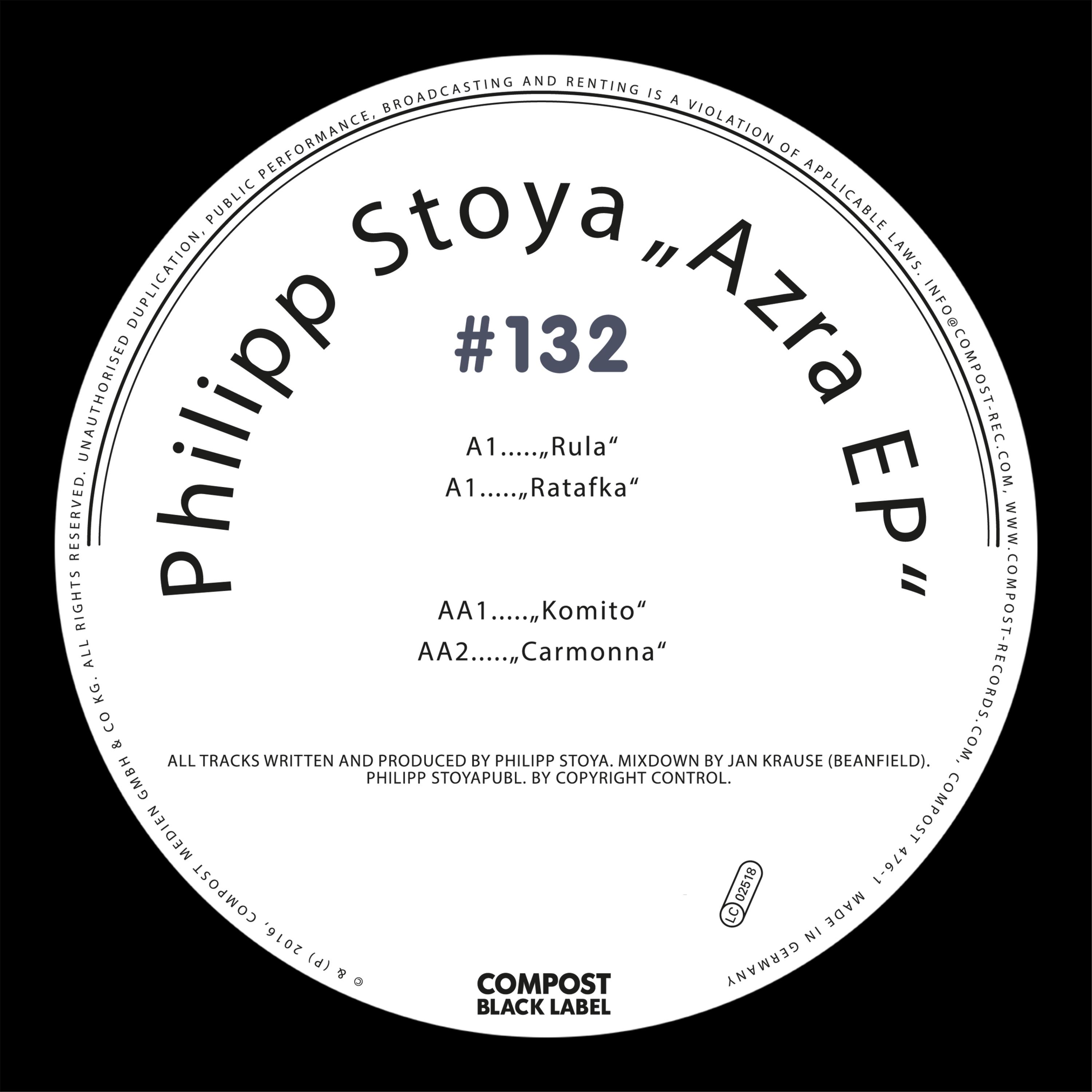 Compost Black Label #132 - Azra EP