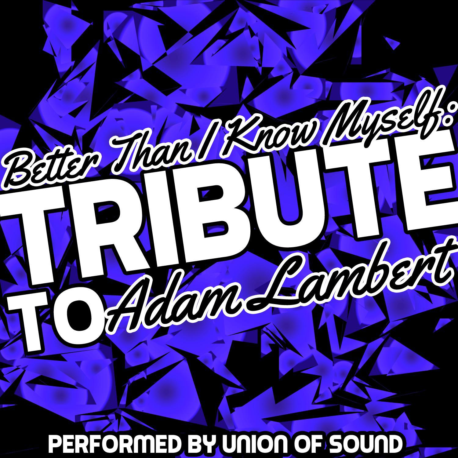 Better Than I Know Myself: Tribute to Adam Lambert