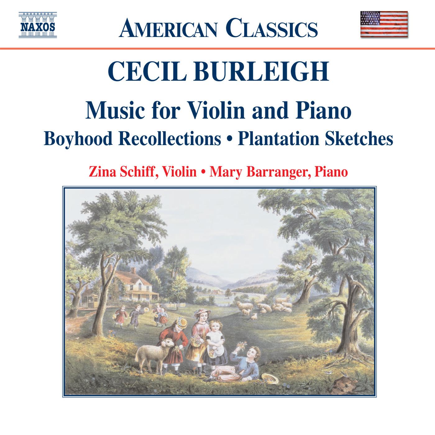 BURLEIGH: Music for Violin and Piano