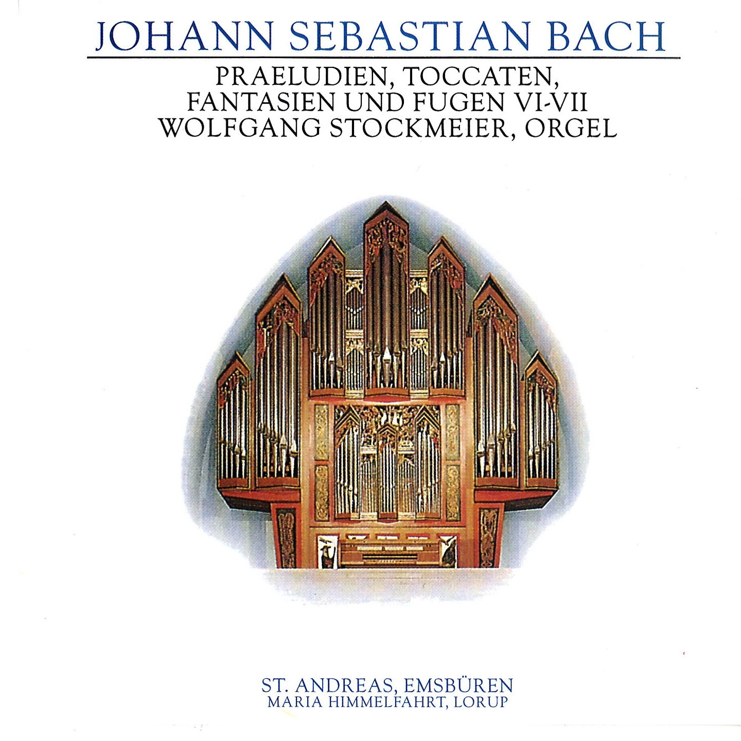 J.S. Bach: Praeludien, Toccaten, Fantasien und Fugen VI-VII