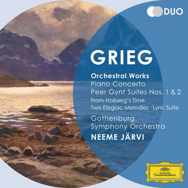 Grieg: Orchestral Works - Piano Concerto; Peer Gynt Suites Nos.1 & 2; From Holberg's Time; Two Elegiac Melodies; Lyric Suite