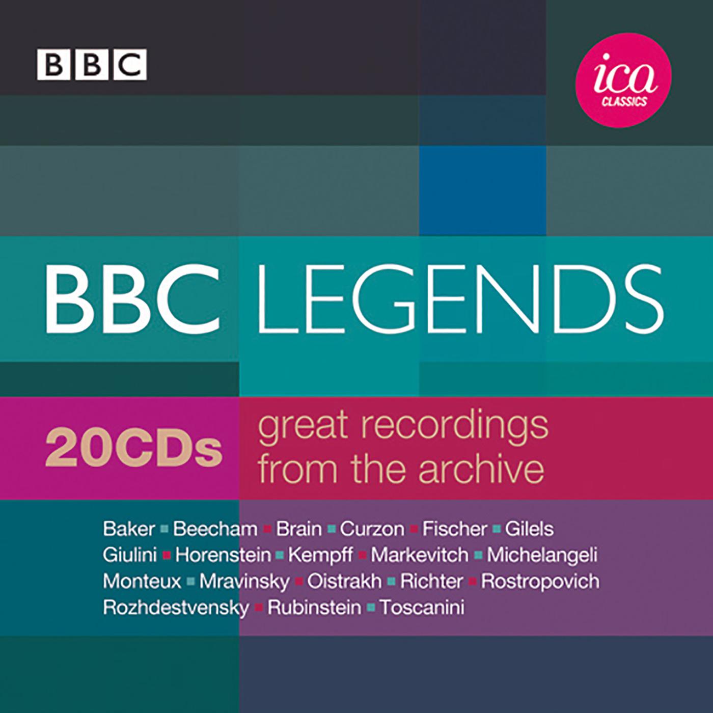 BBC LEGENDS - Great Recordings from the Archive, Vol. 1 (20 CD Box Set)