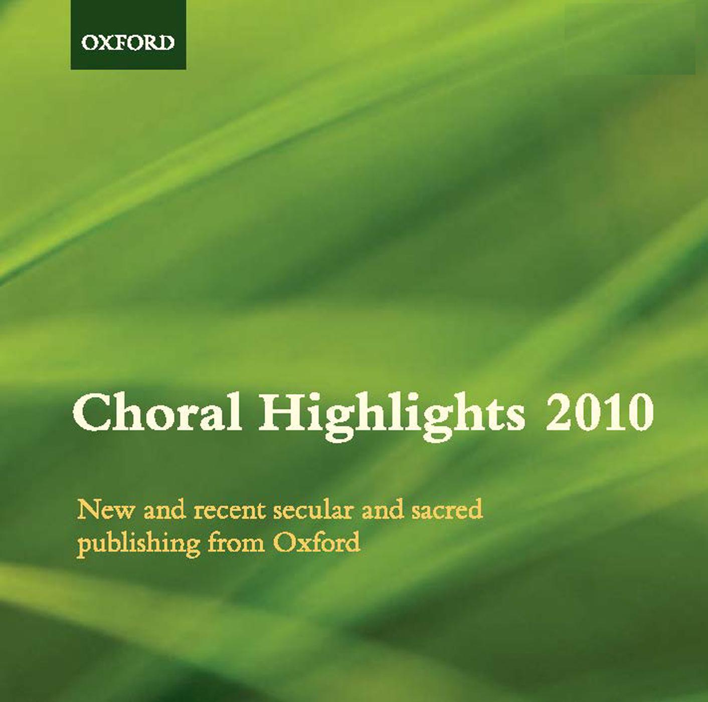 Choral Highlights 2010